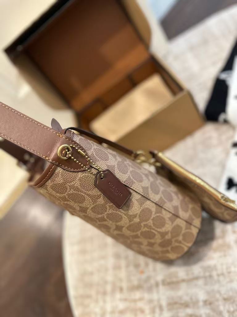 Classic Logo Bleecker No. 21 Bucket Bag by Coach