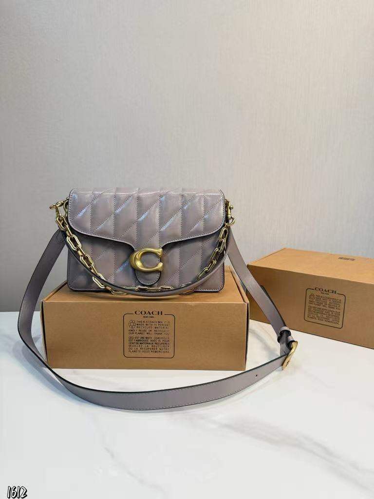 CHAIN TABBY Quilted Chain Shoulder Bag Coach