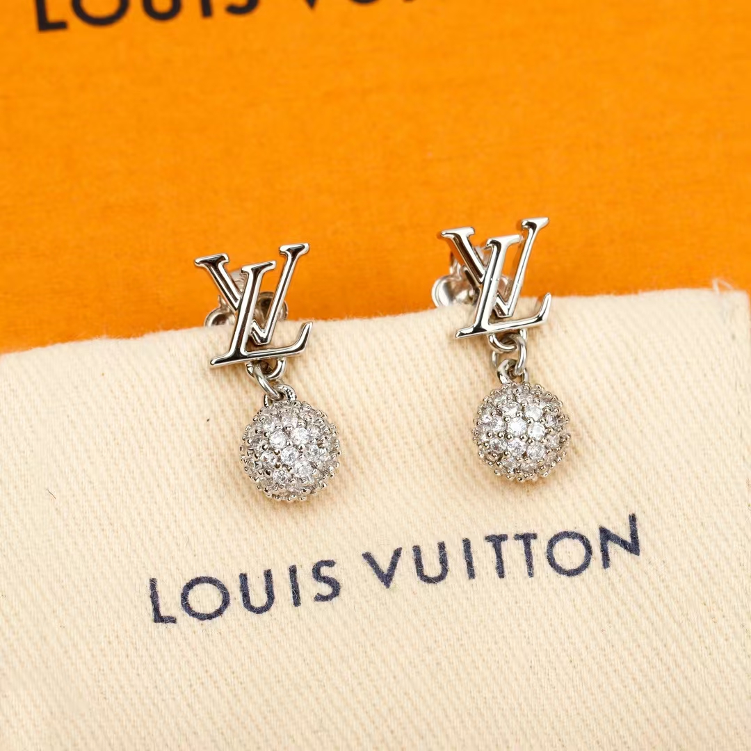LV Iconic Louisa Strass Earrings