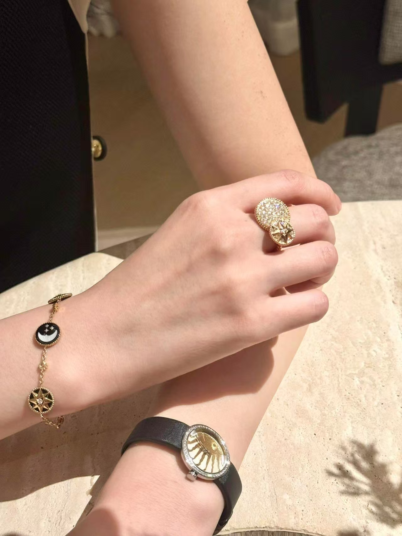 DIOR Rose des Vents Ring