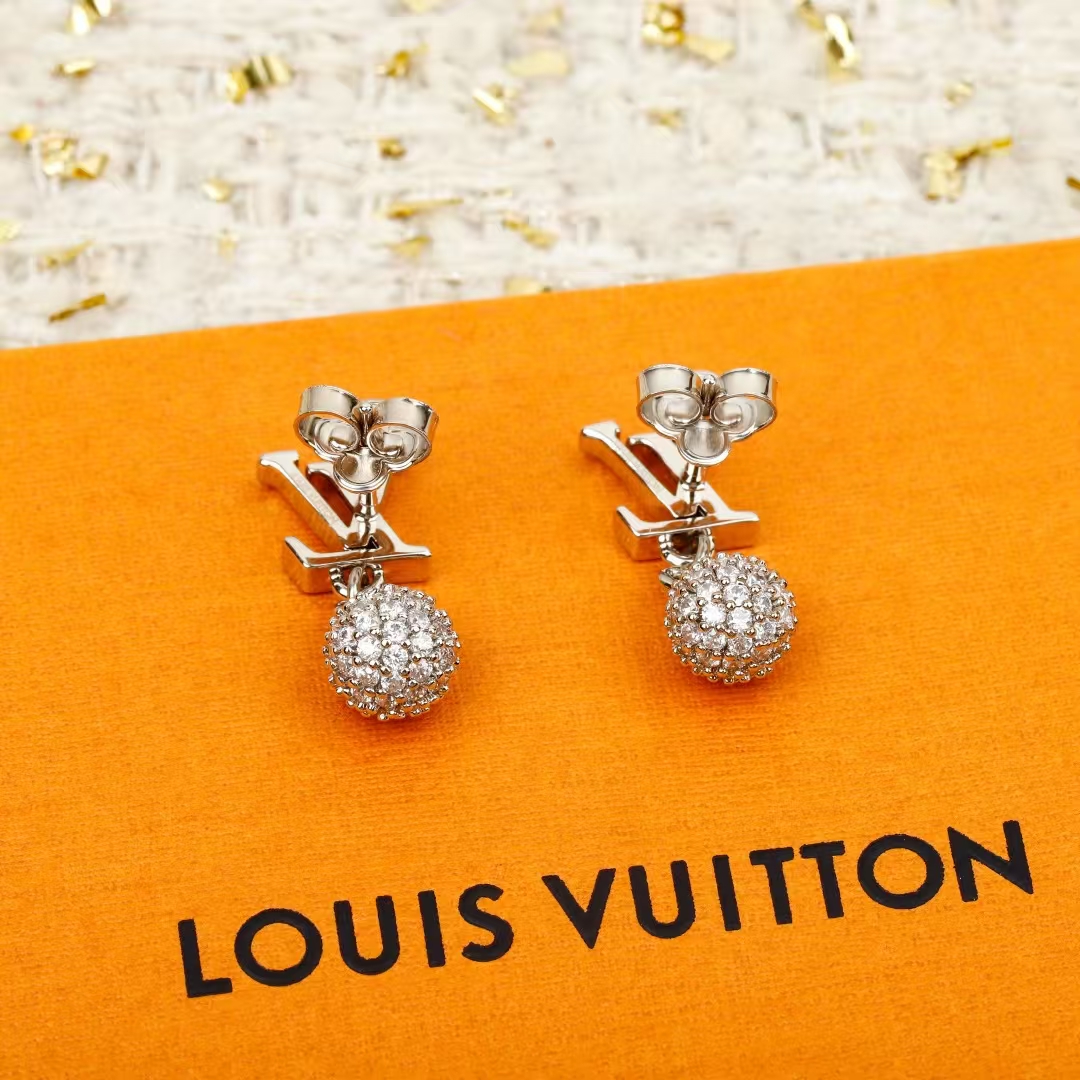 LV Iconic Louisa Strass Earrings