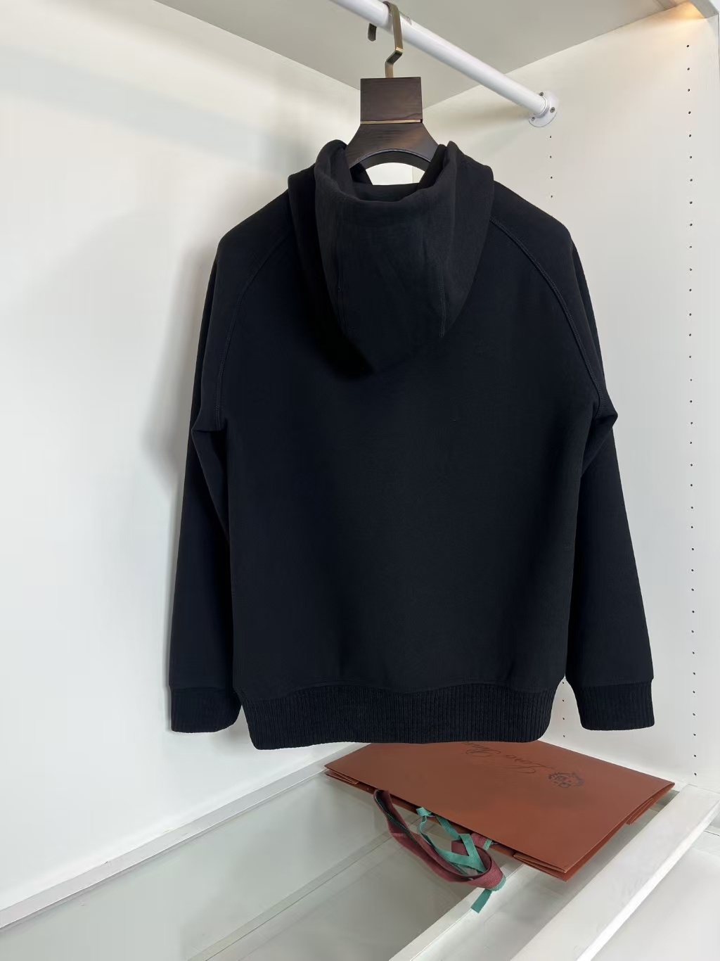 Loro Piana Wool-Blend Knit Sweatshirt
