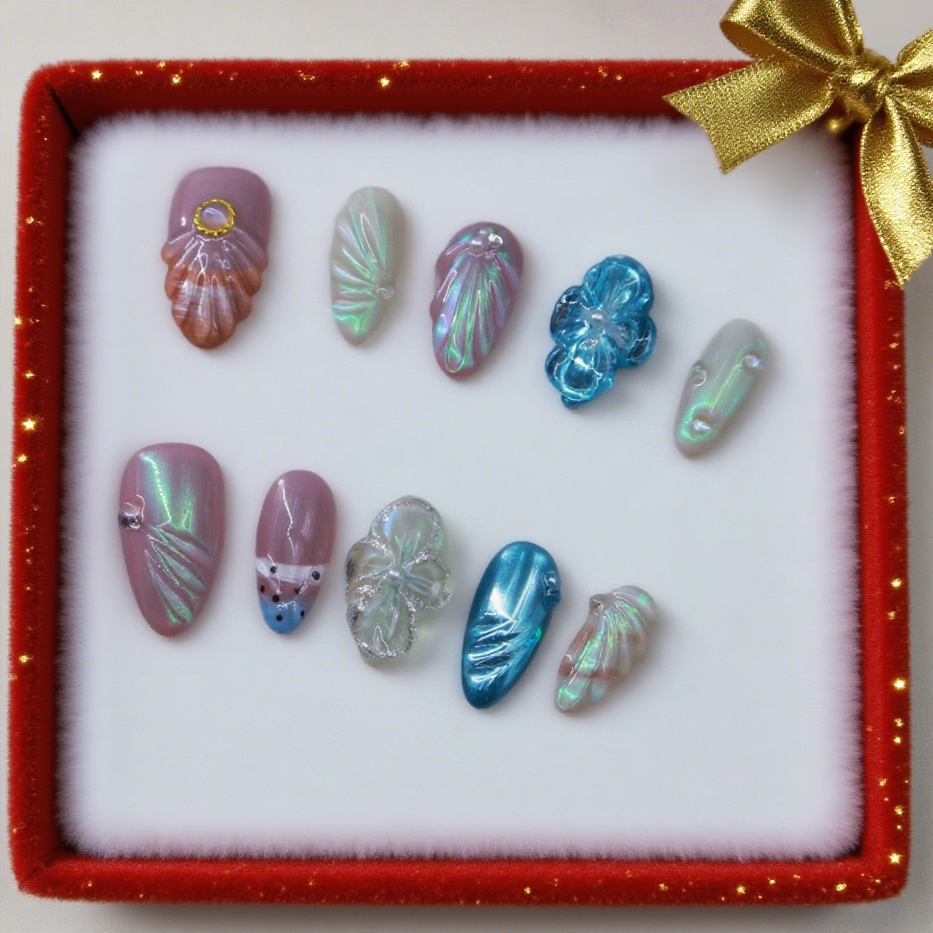 IRIDESCENT SEASHELL