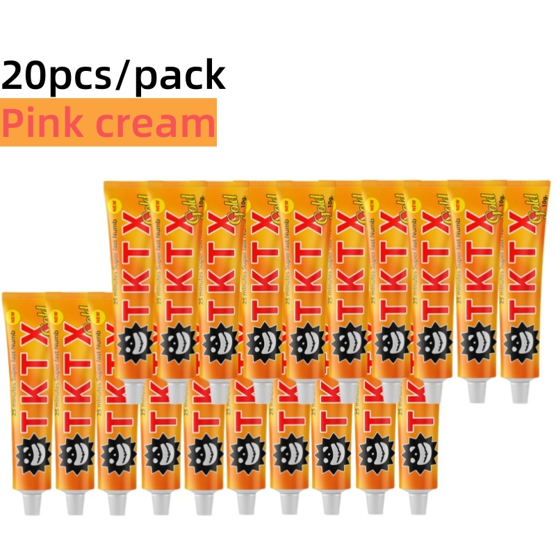 10/20 Pieces Gold (Orange) Classic TKTX 0.35oz/pcs Pink Cream