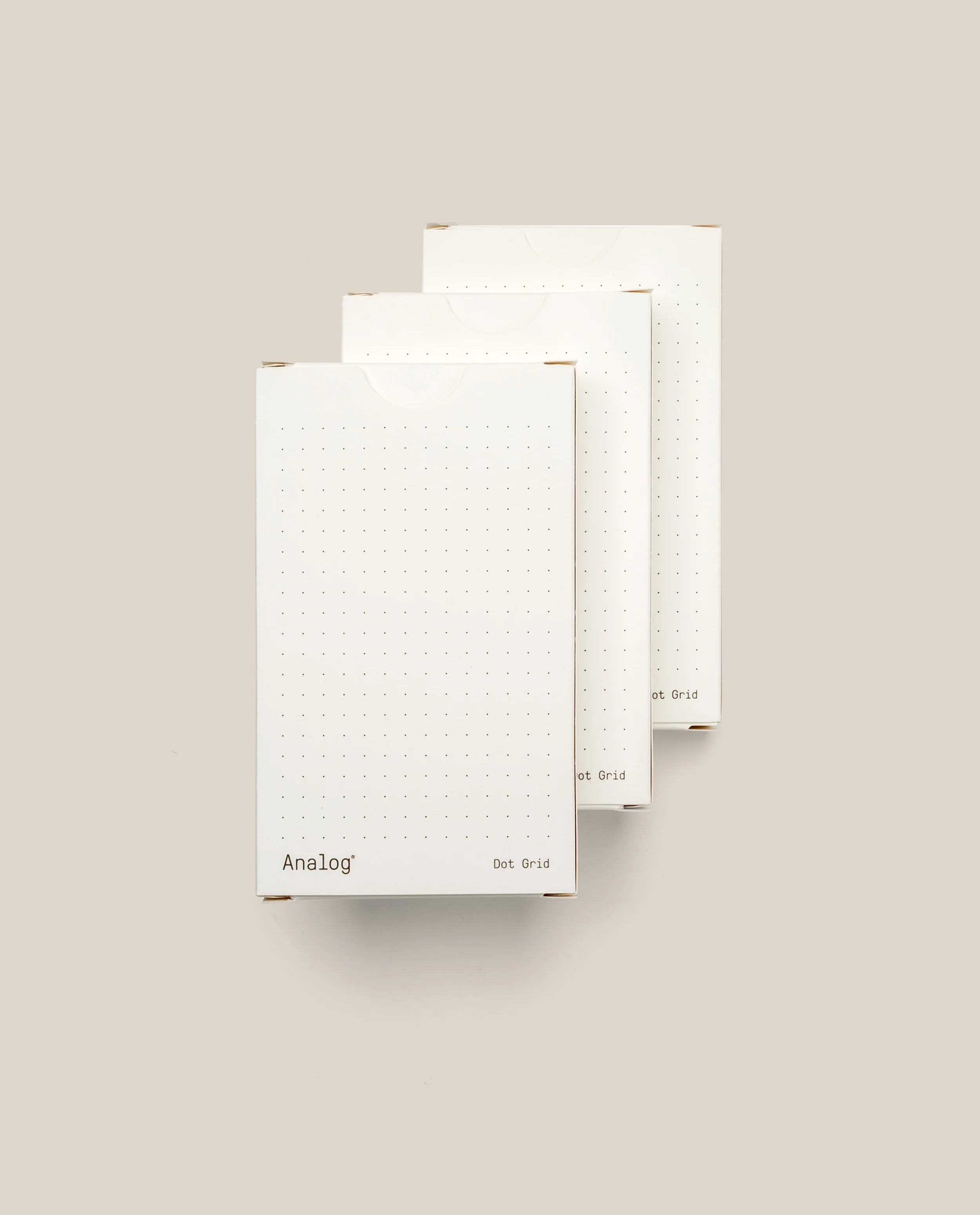 Analog - Dot Grid Cards (3-Pack)