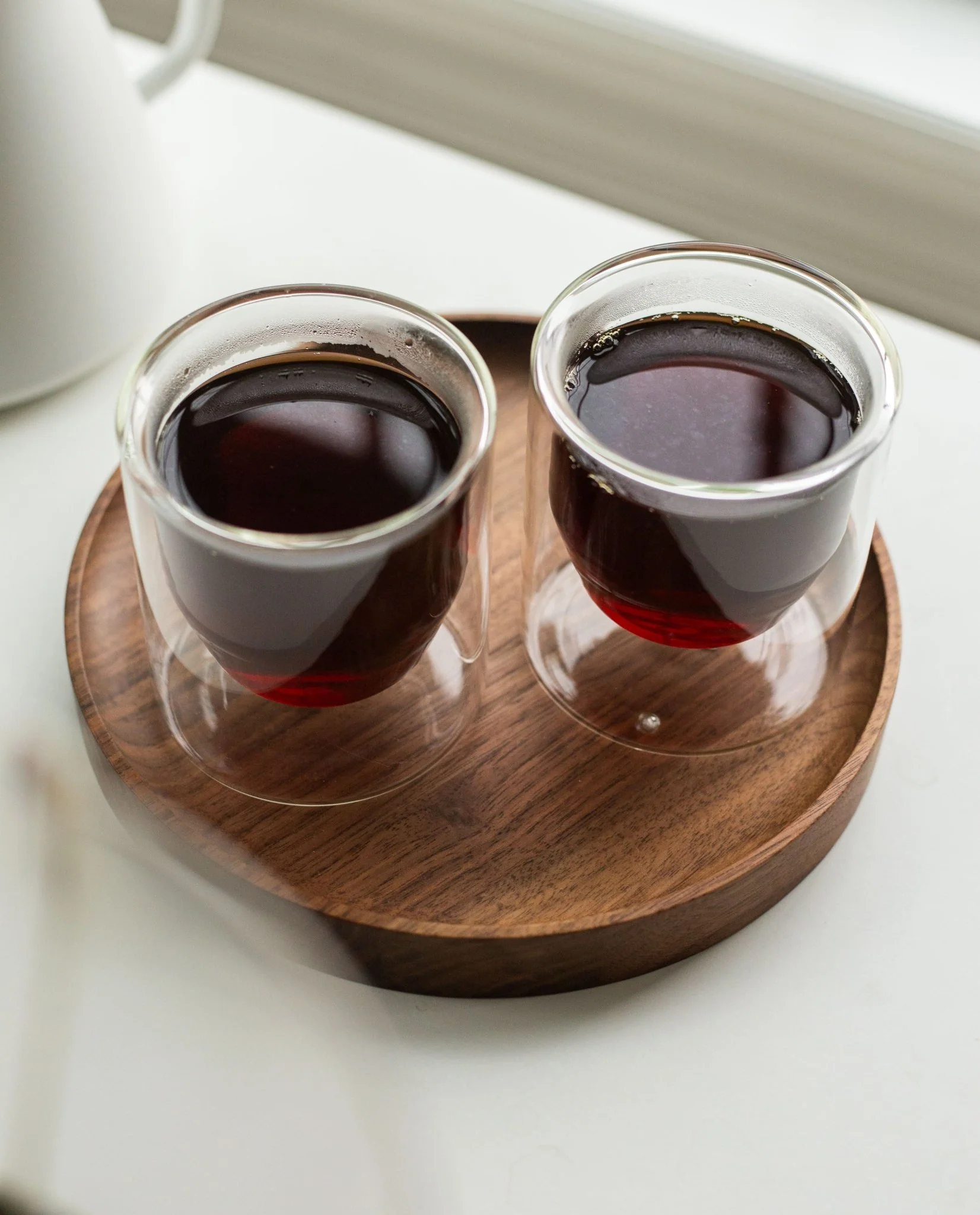 Round Valet Tray (Walnut - Medium)