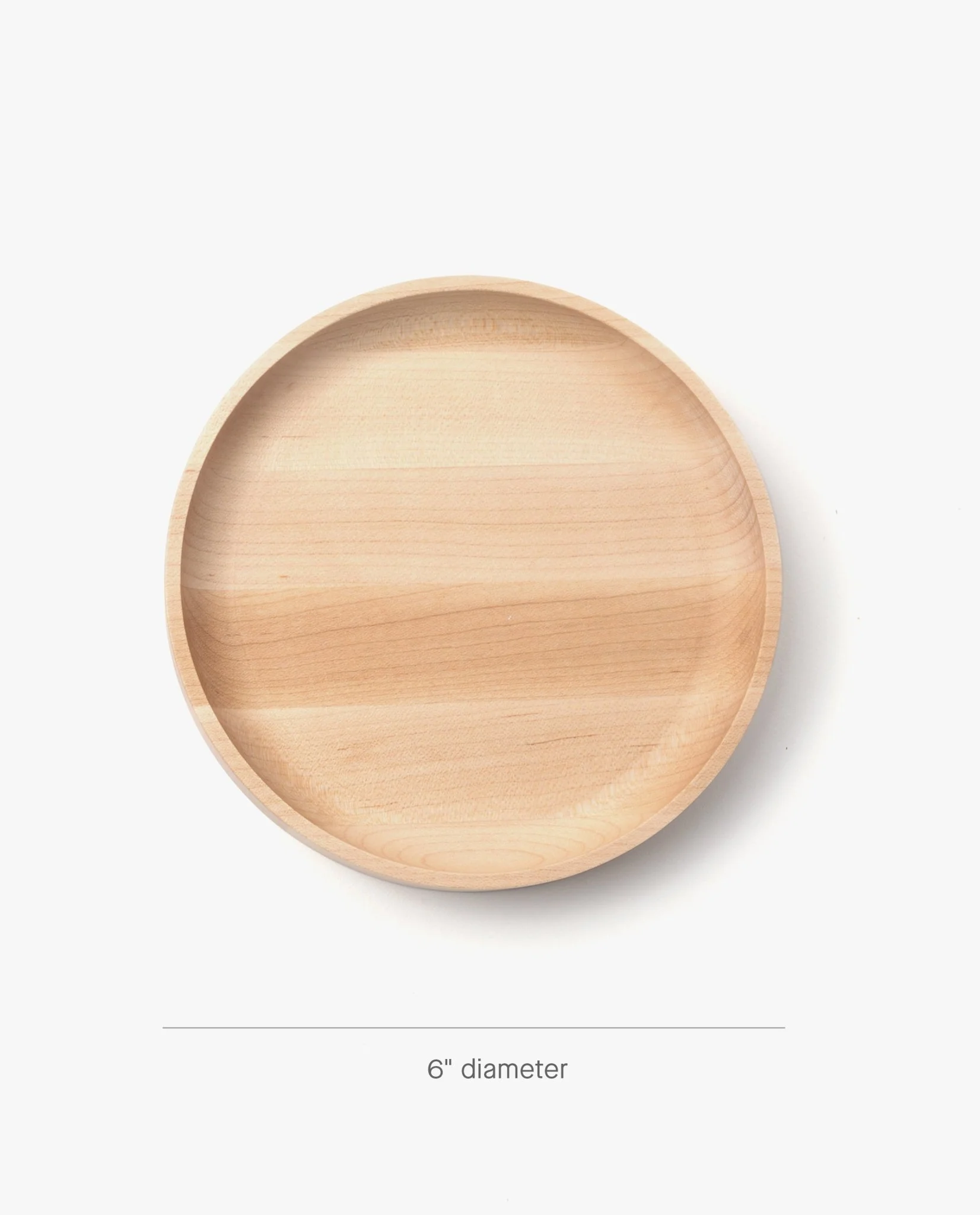 Round Valet Tray (Maple - Small)