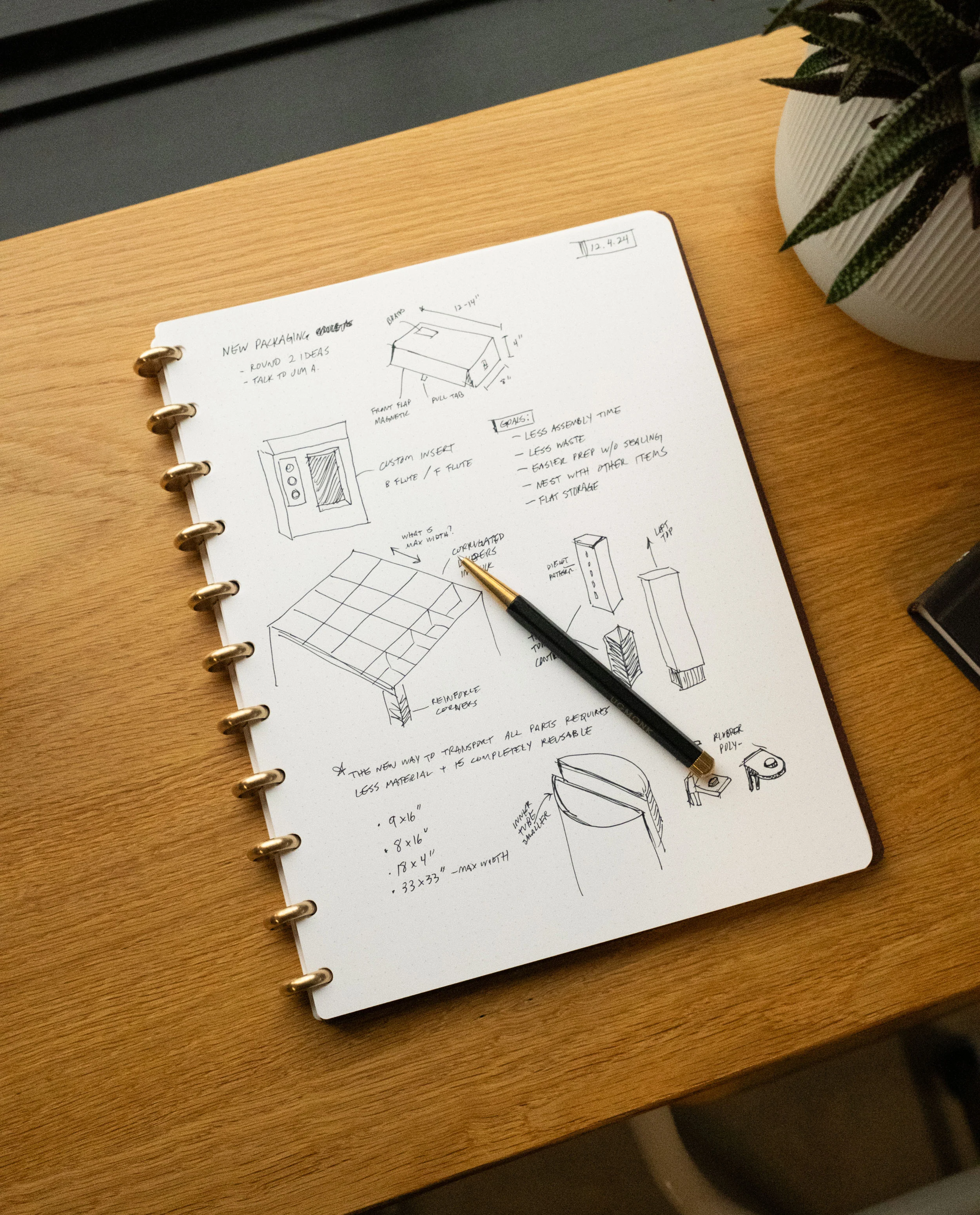 Discbound Heirloom Journal (Large 8.5