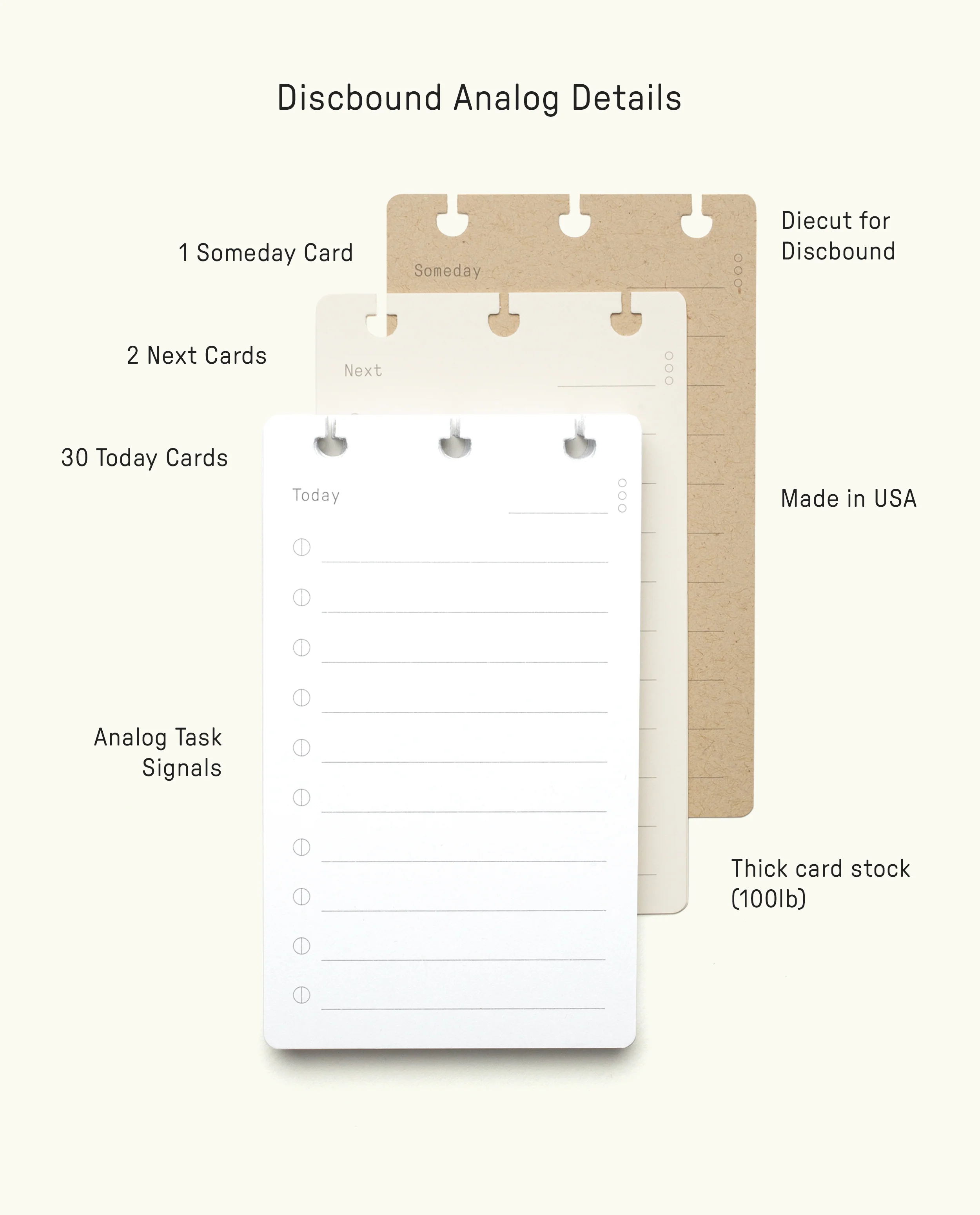 Discbound Analog + 3 Refills