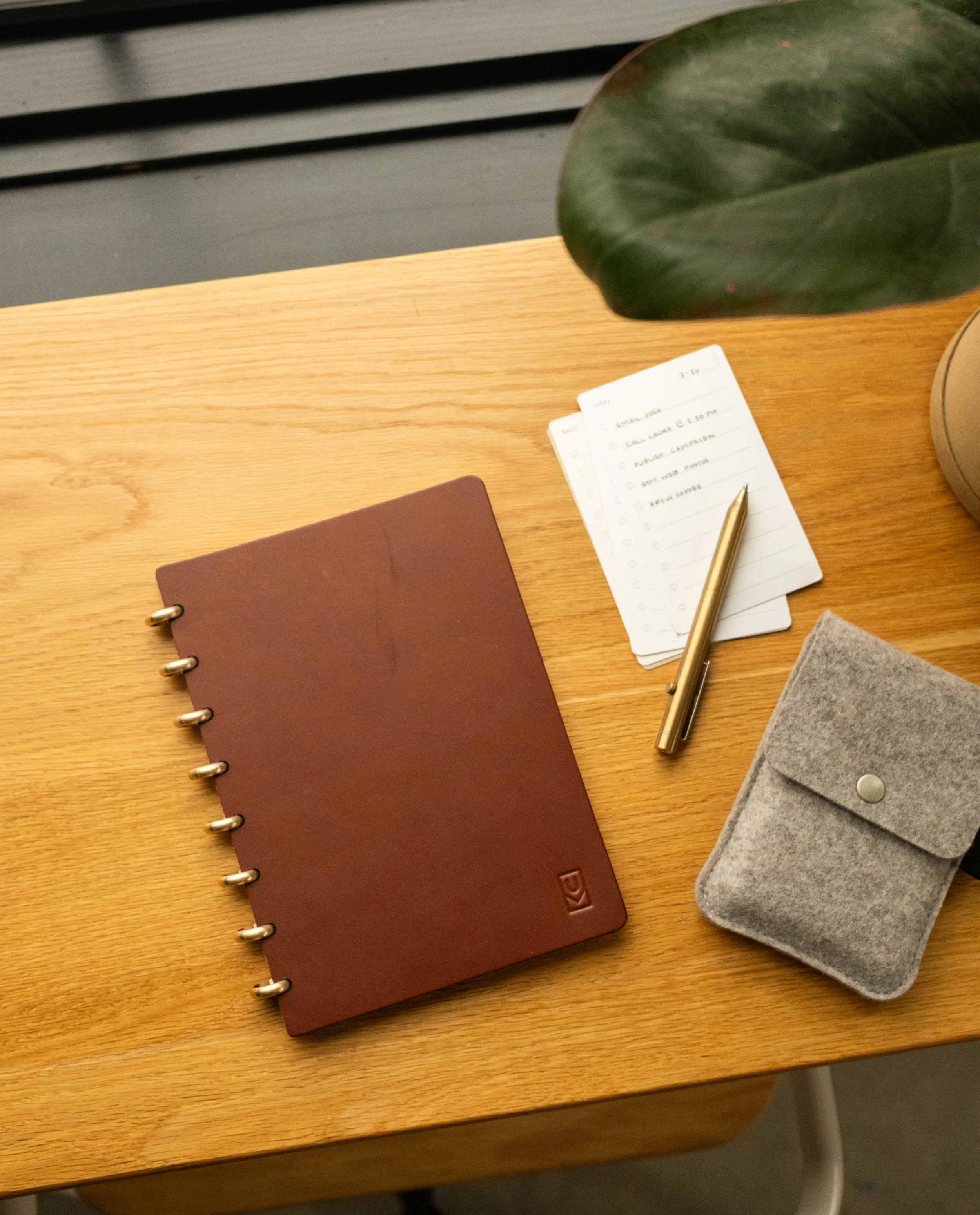 Discbound Heirloom Journal Bundle (Brown Leather 6