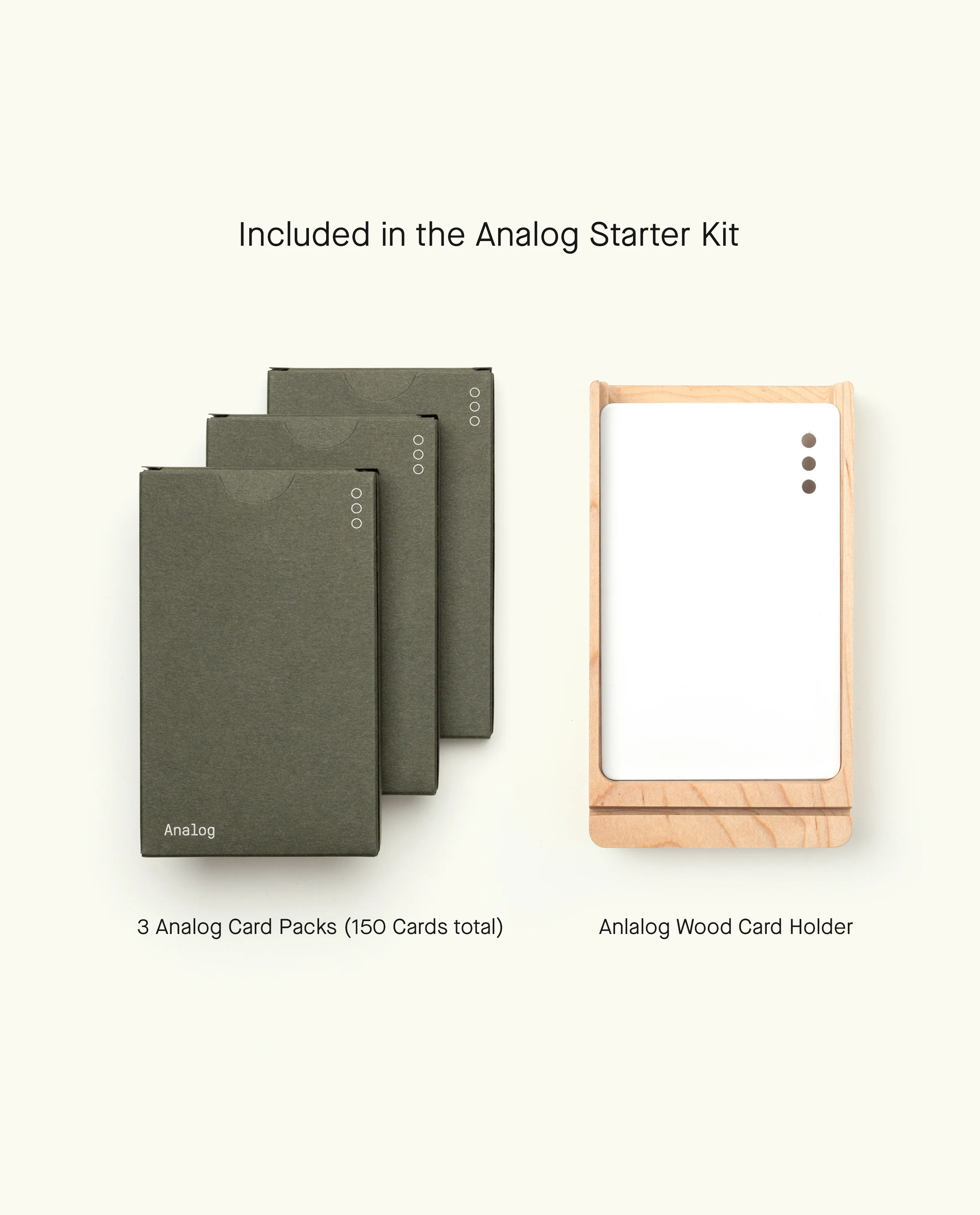 Analog Premium Starter Kit (Maple)