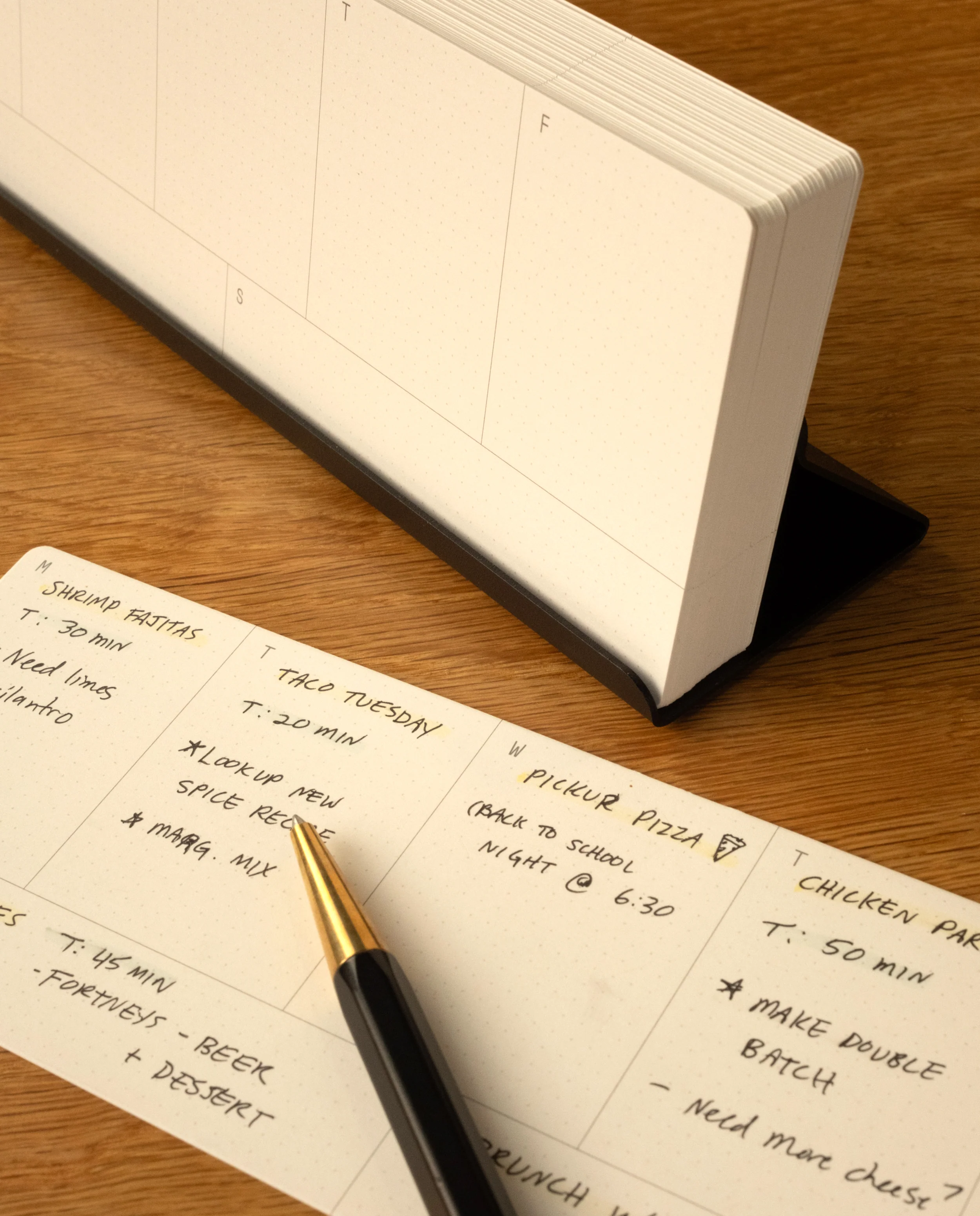 Analog Weekly Kit (Black Steel)