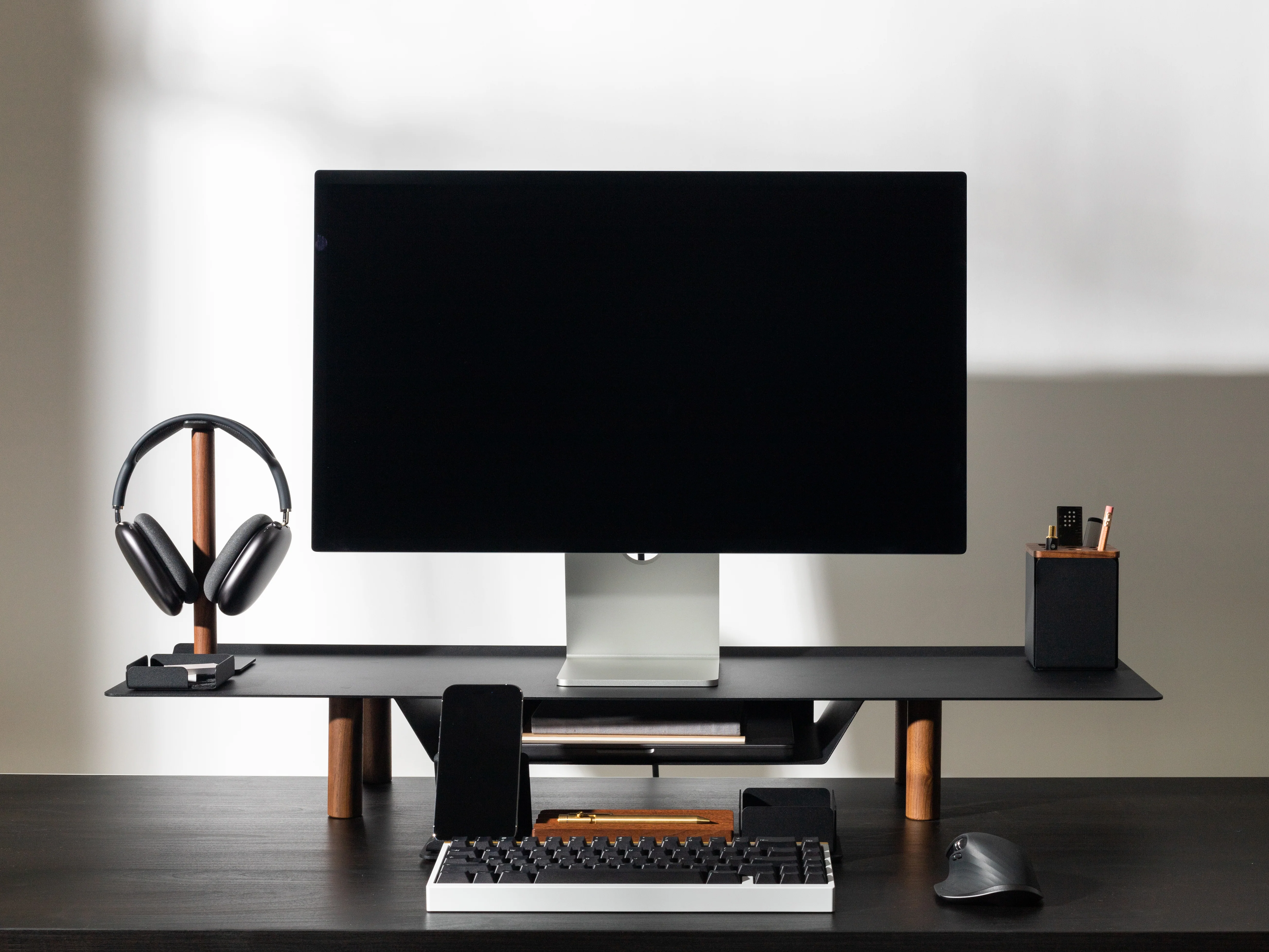 Gather Productivity Kit (Black/Walnut)