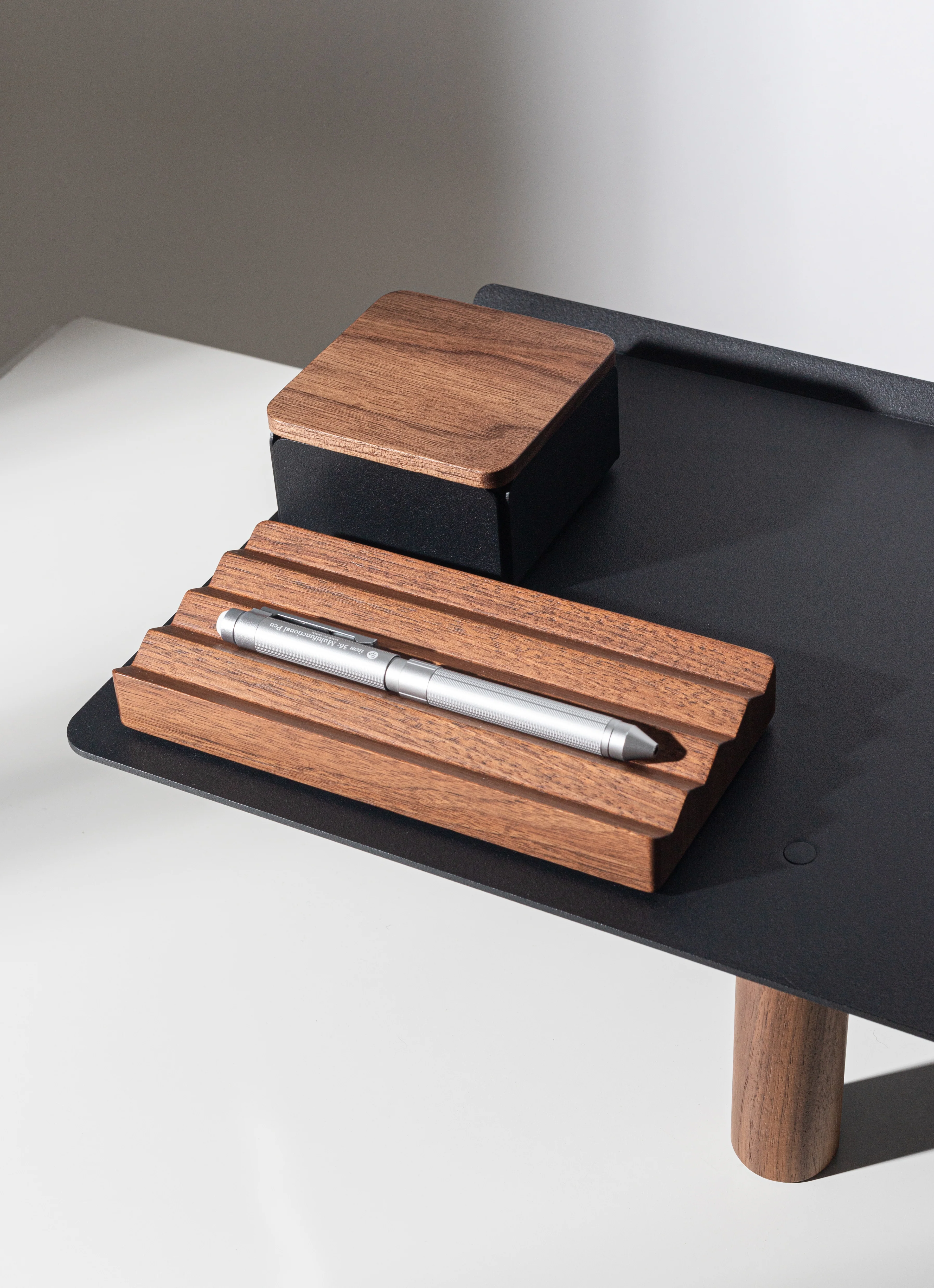 Gather Productivity Kit (Black/Walnut)