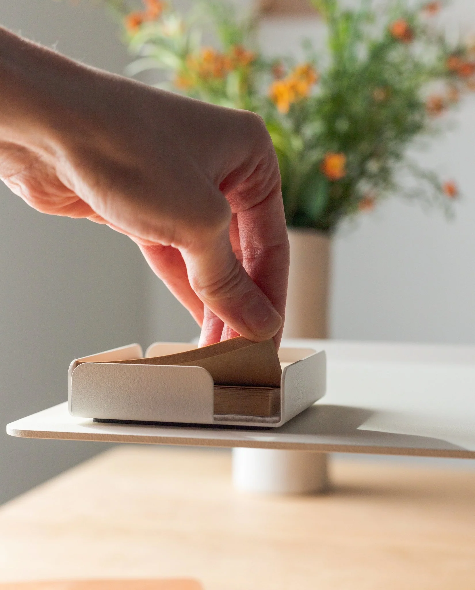 Gather Note Tray (1x1 - White)