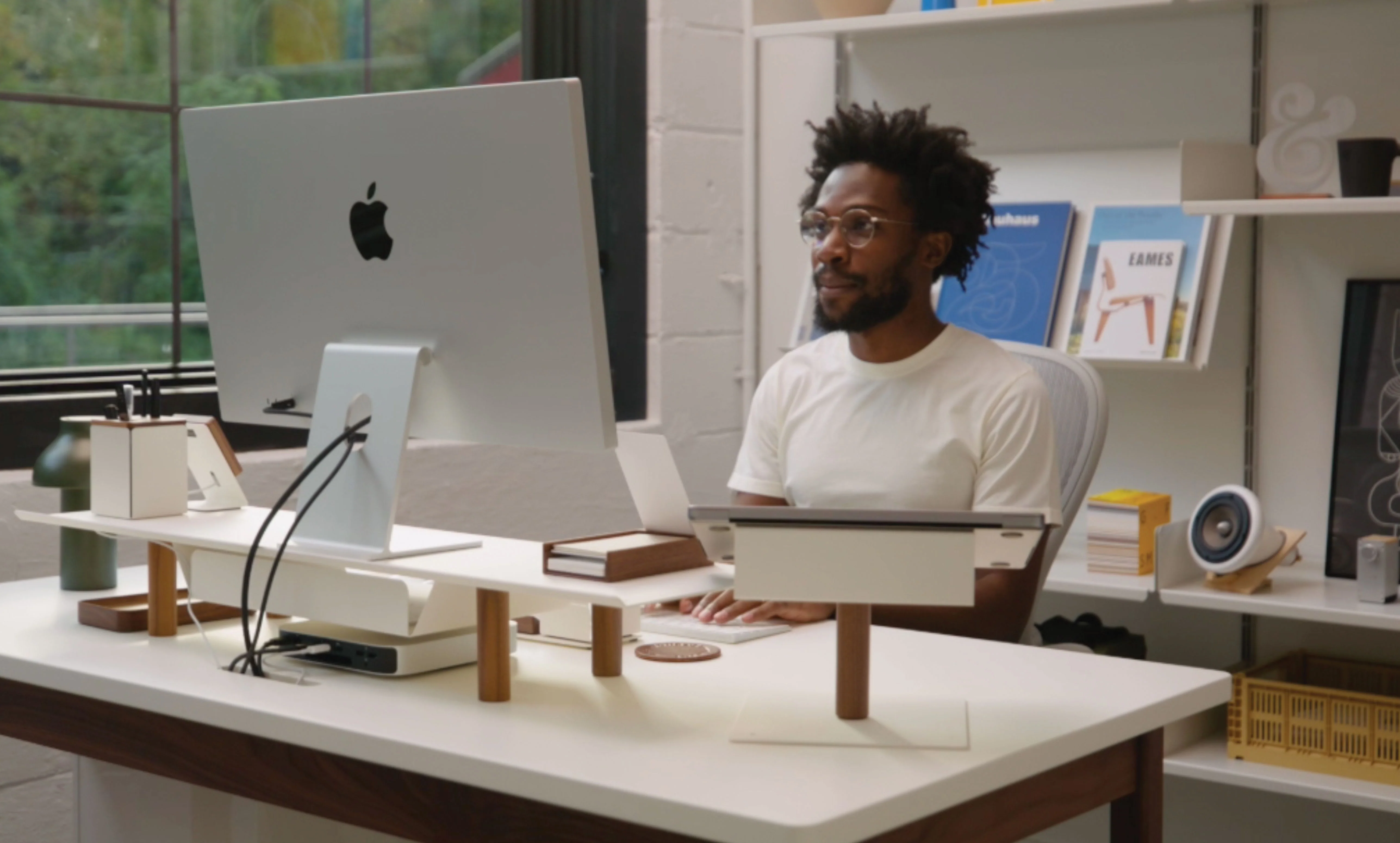 The Complete Gather Collection (White/Walnut)