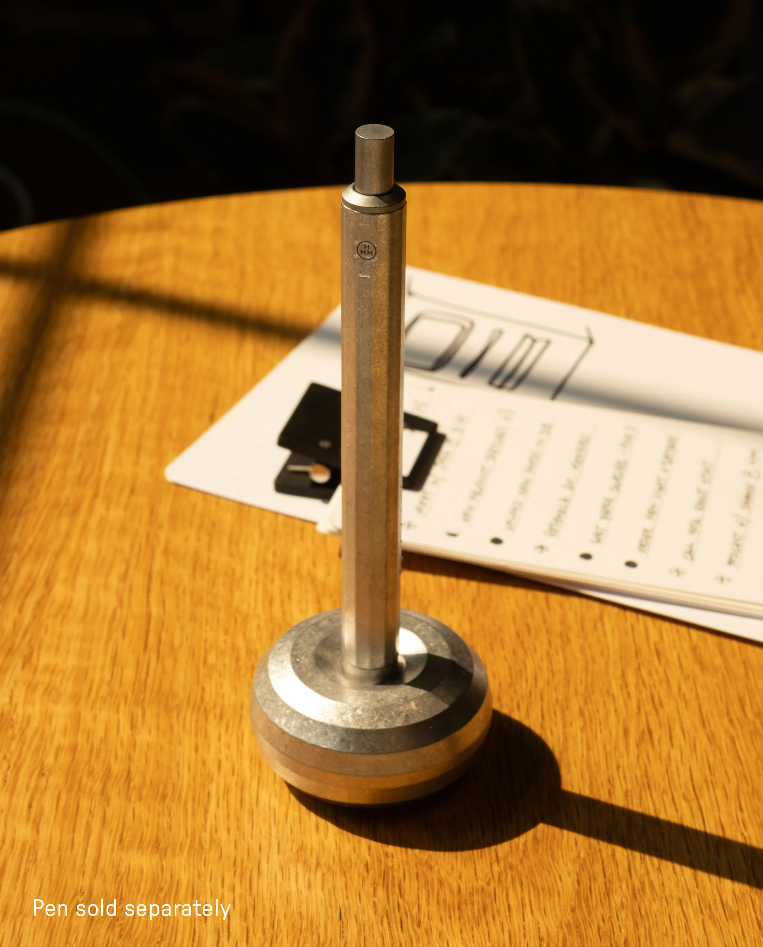 HMM Paperweight Pen Stand (Raw)