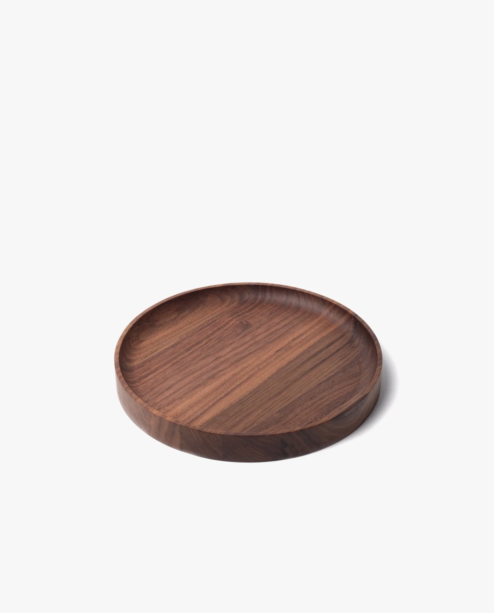 Round Valet Tray (Walnut - Medium)