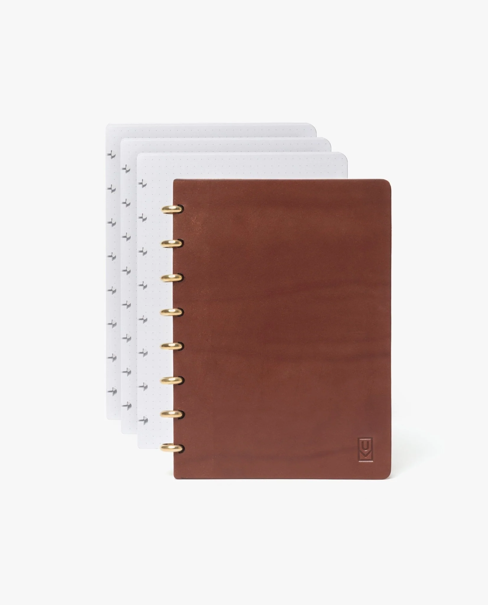 Discbound Heirloom Journal Bundle (Brown Leather 6