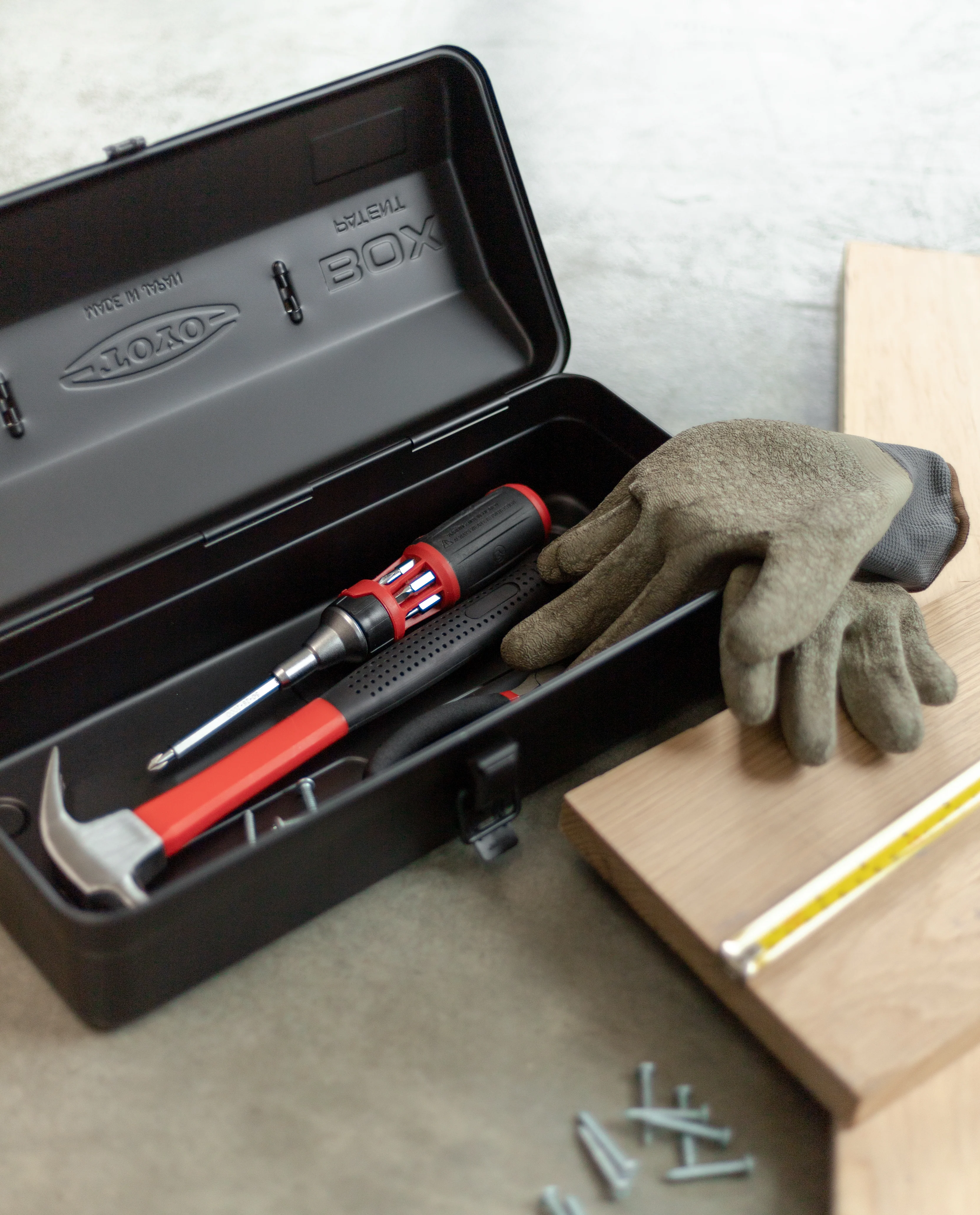 Toyo Camber-top Toolbox Y-350 (Black)