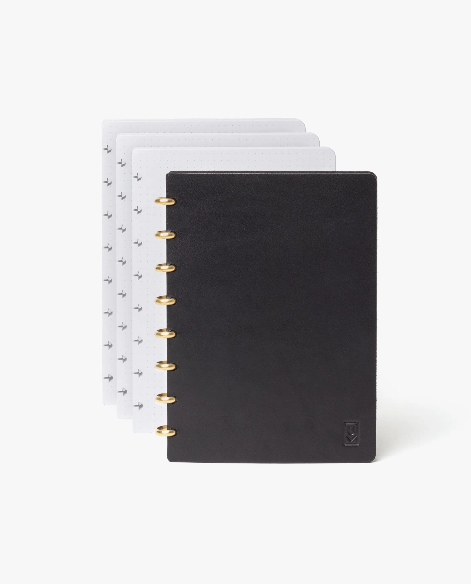 Discbound Heirloom Journal Bundle (Black Leather - Standard 6