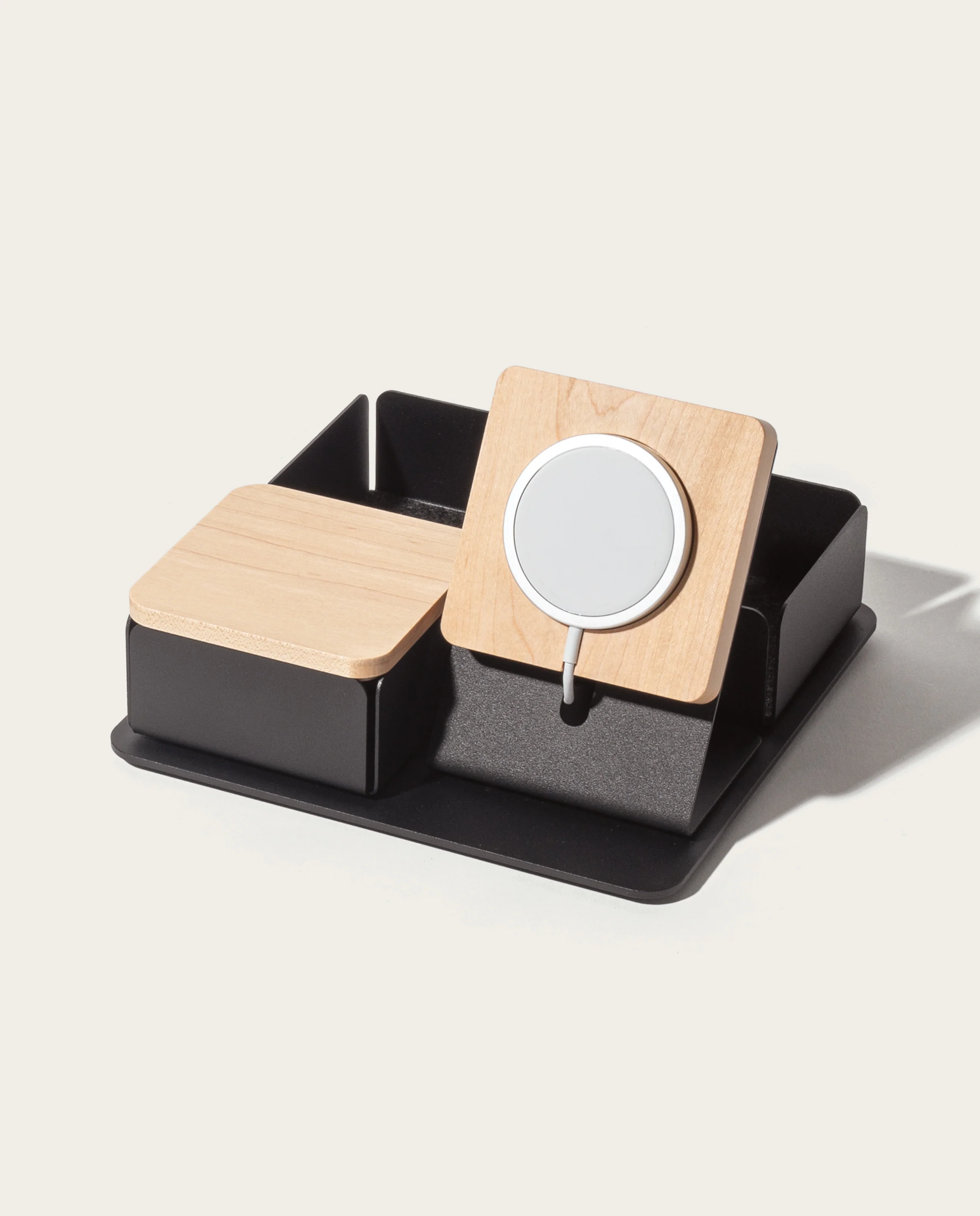 Gather 2x2 Premium Organizer Set (Black/Maple)