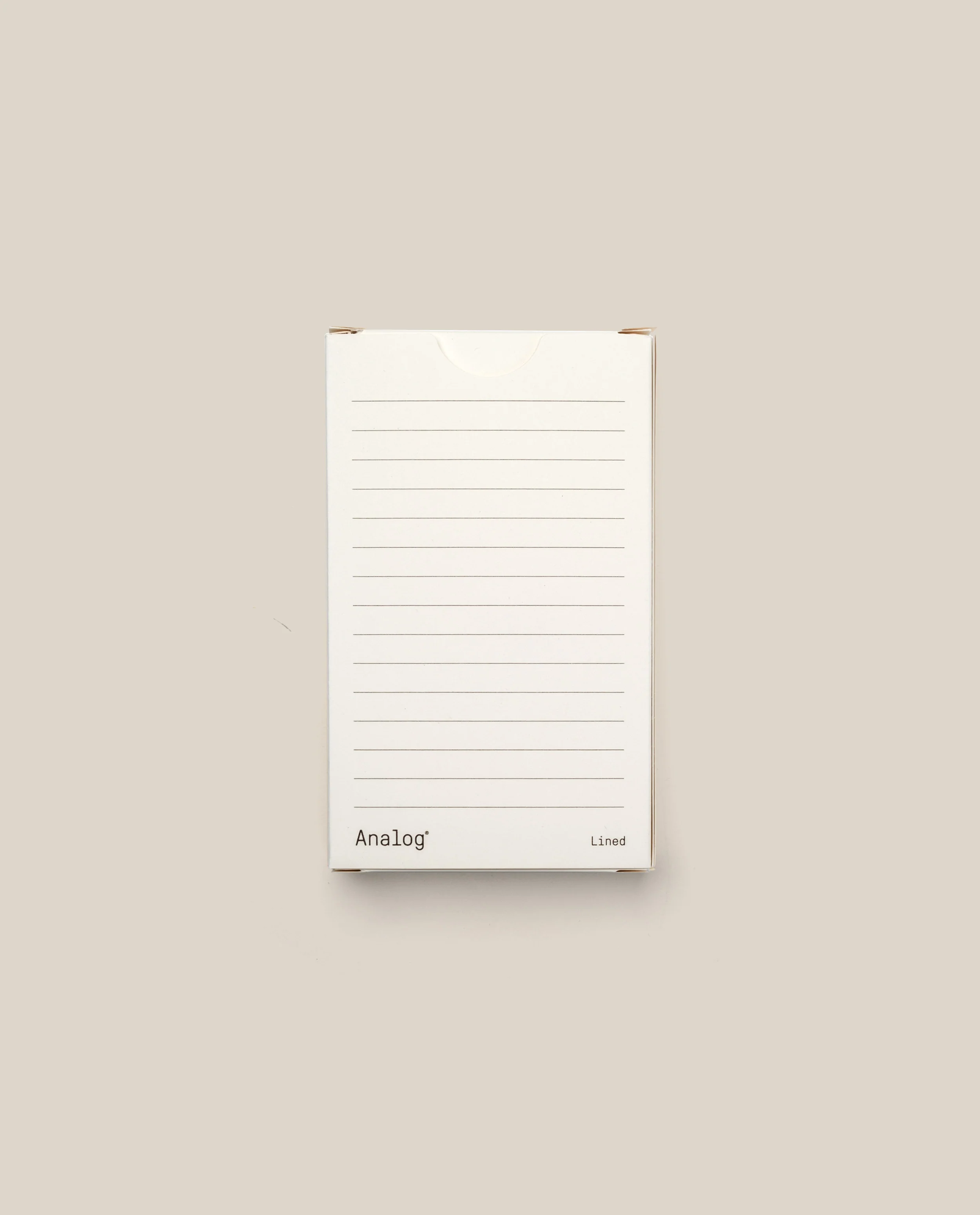 Lined Cards (1-Pack)