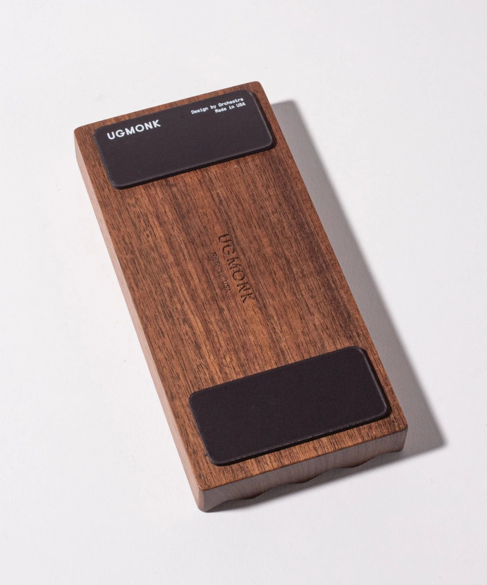 Wood Zigzag Tray (2x1 - Walnut)