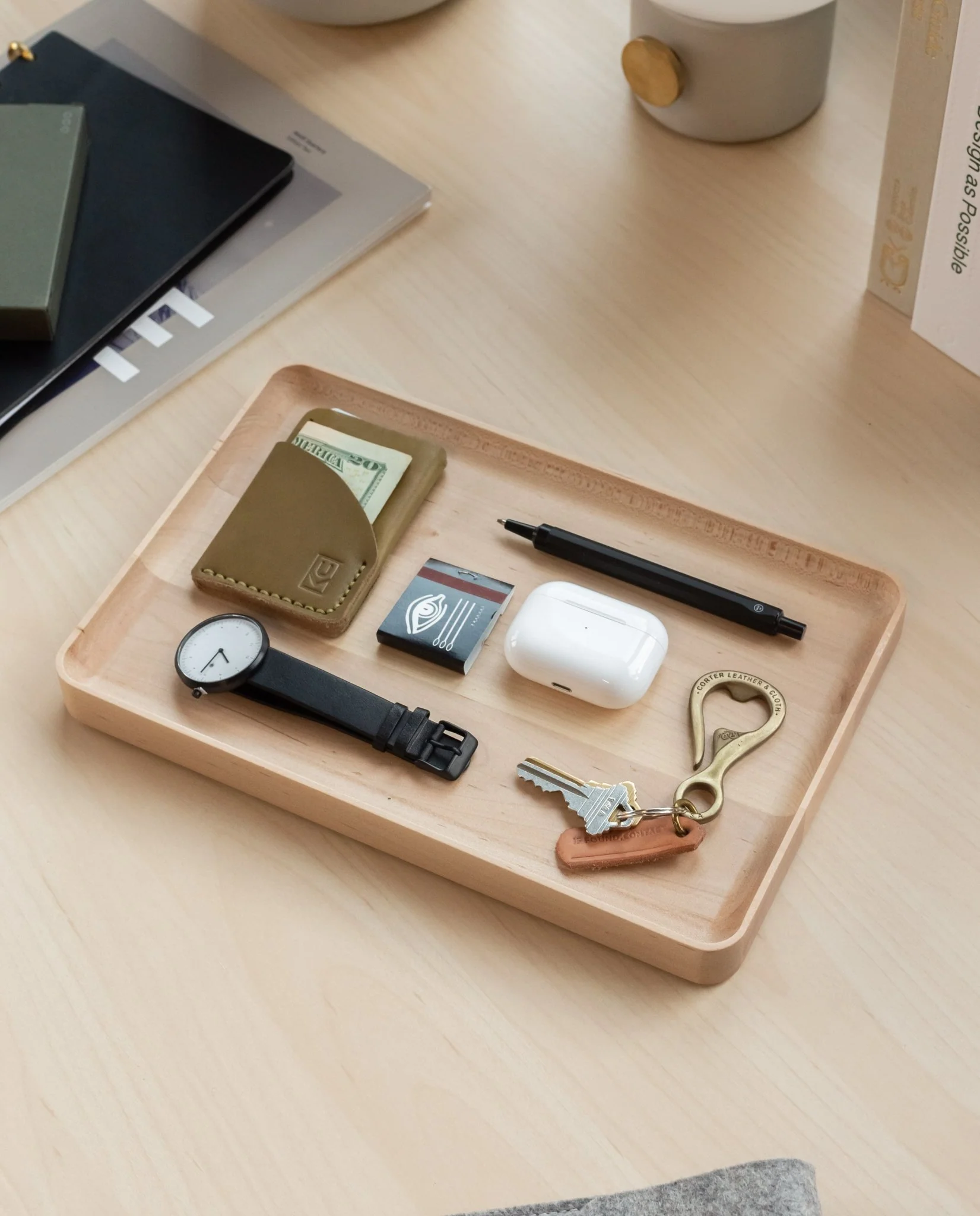 Valet Tray (Maple - Large)