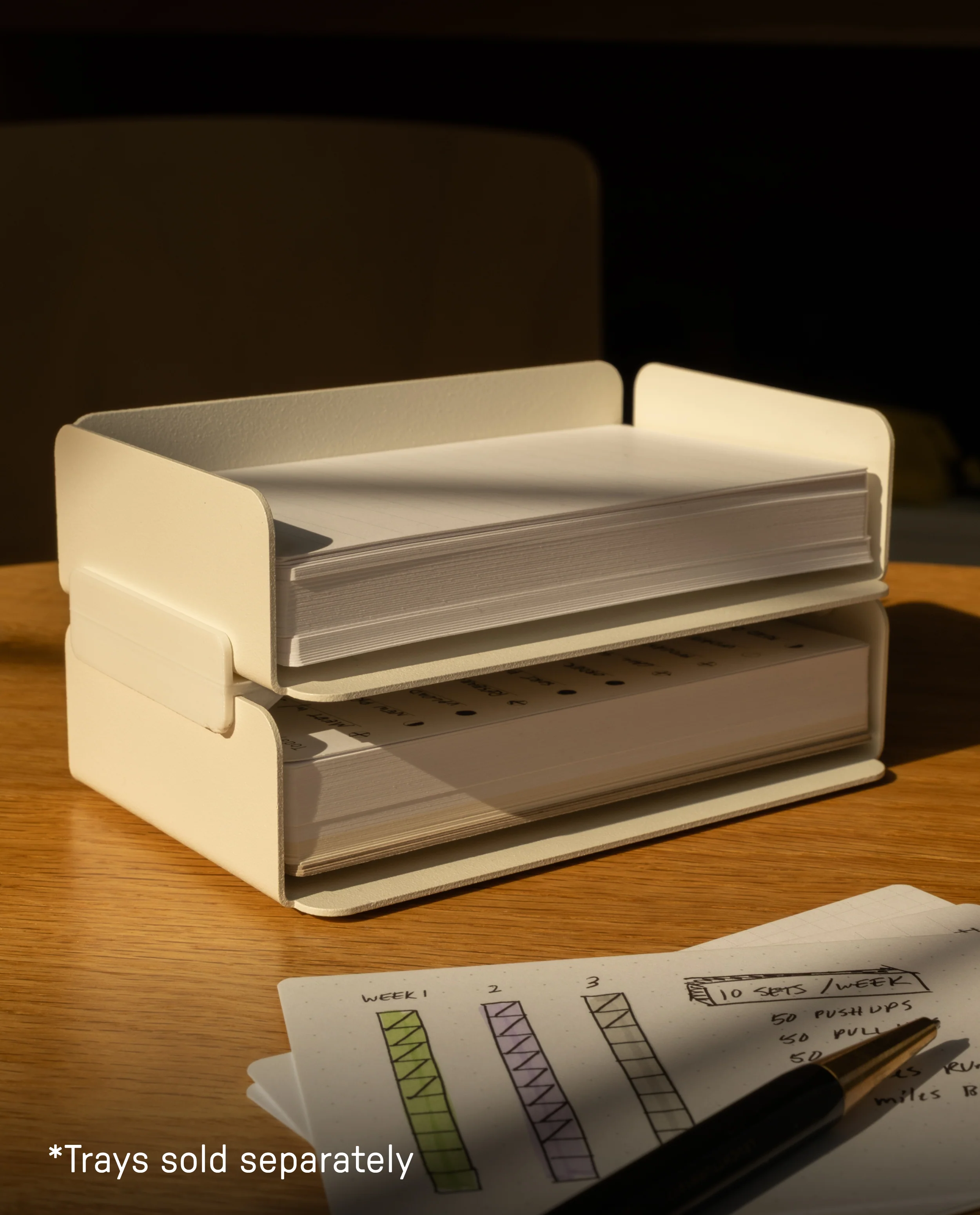 Tray Clips (White - Small)