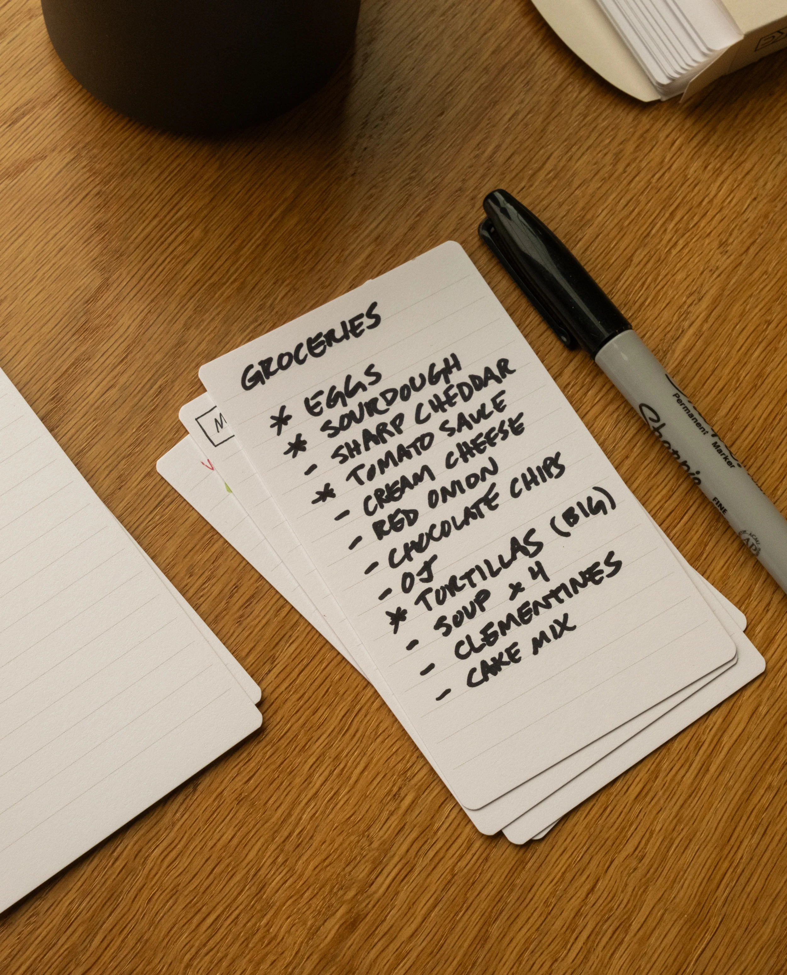 Analog - Lined Cards (3-Pack)