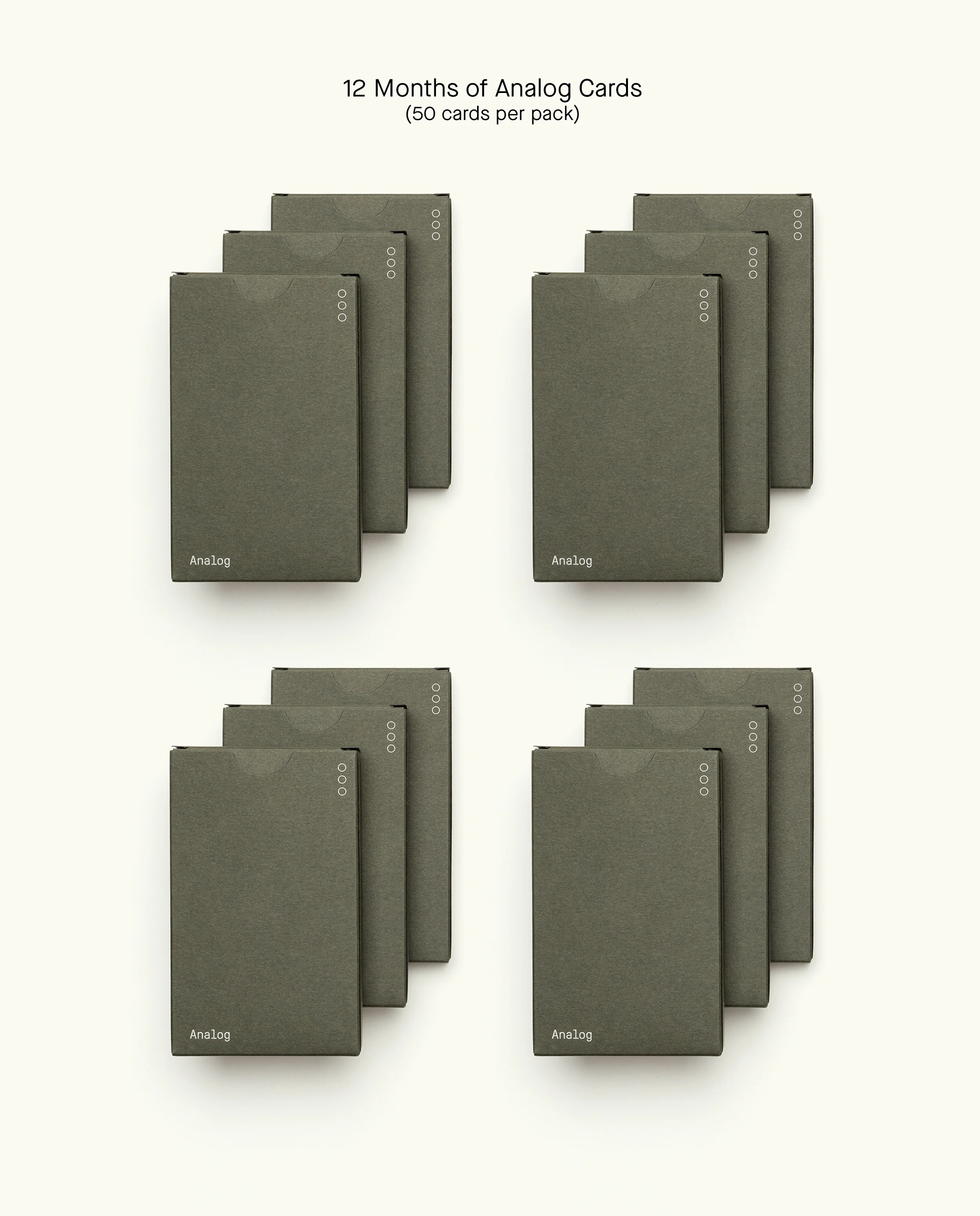 Analog Annual Kit (Walnut)