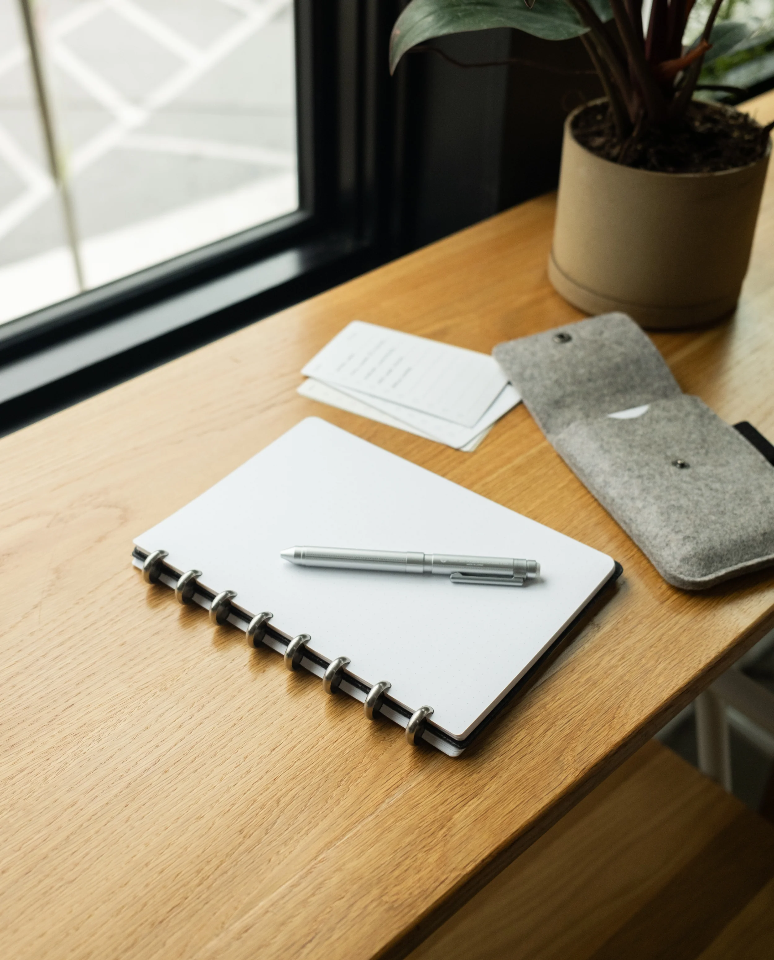 Discbound Heirloom Journal Bundle (Black Leather - Standard 6