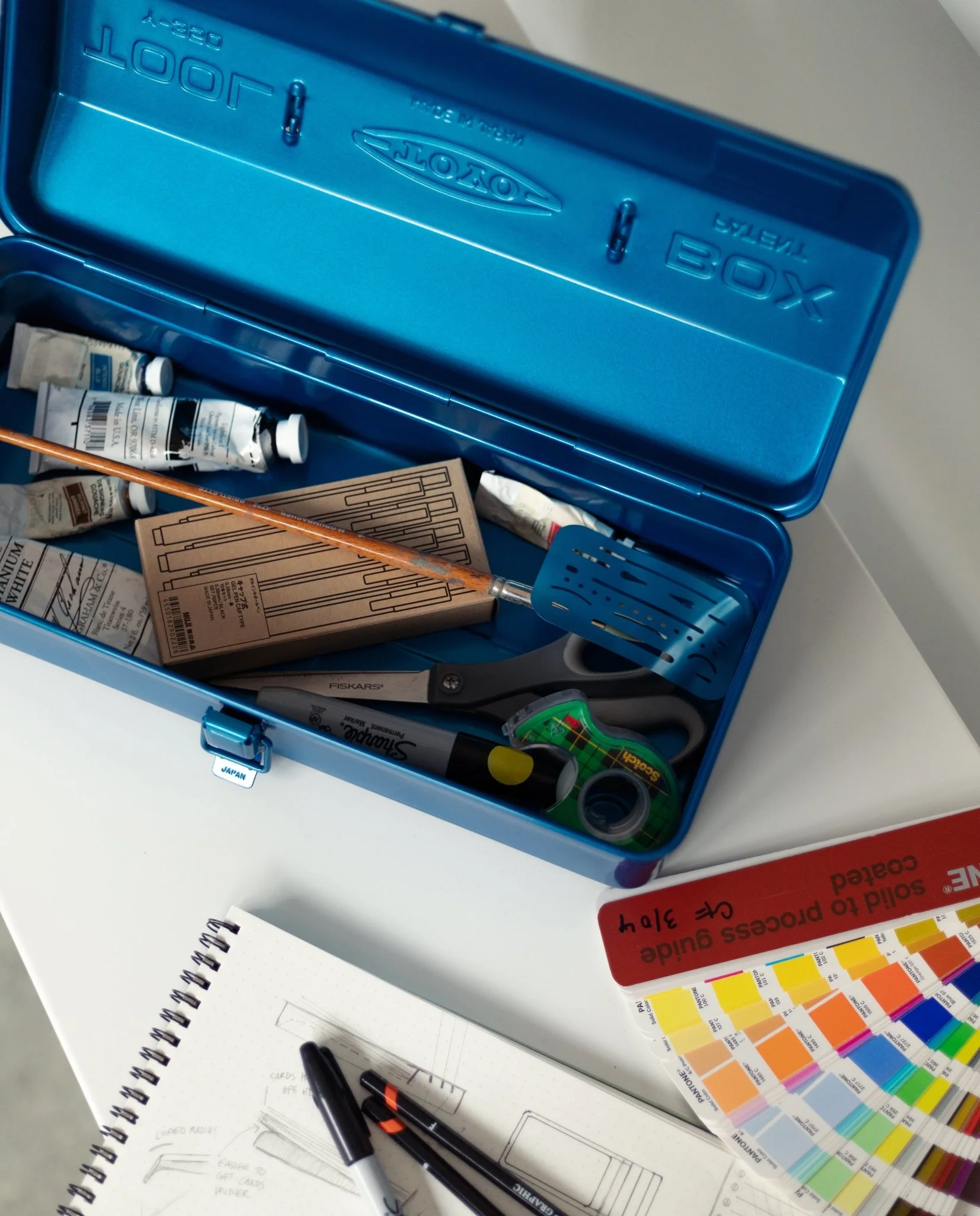 Toyo Camber-top Toolbox Y-350 (Blue)