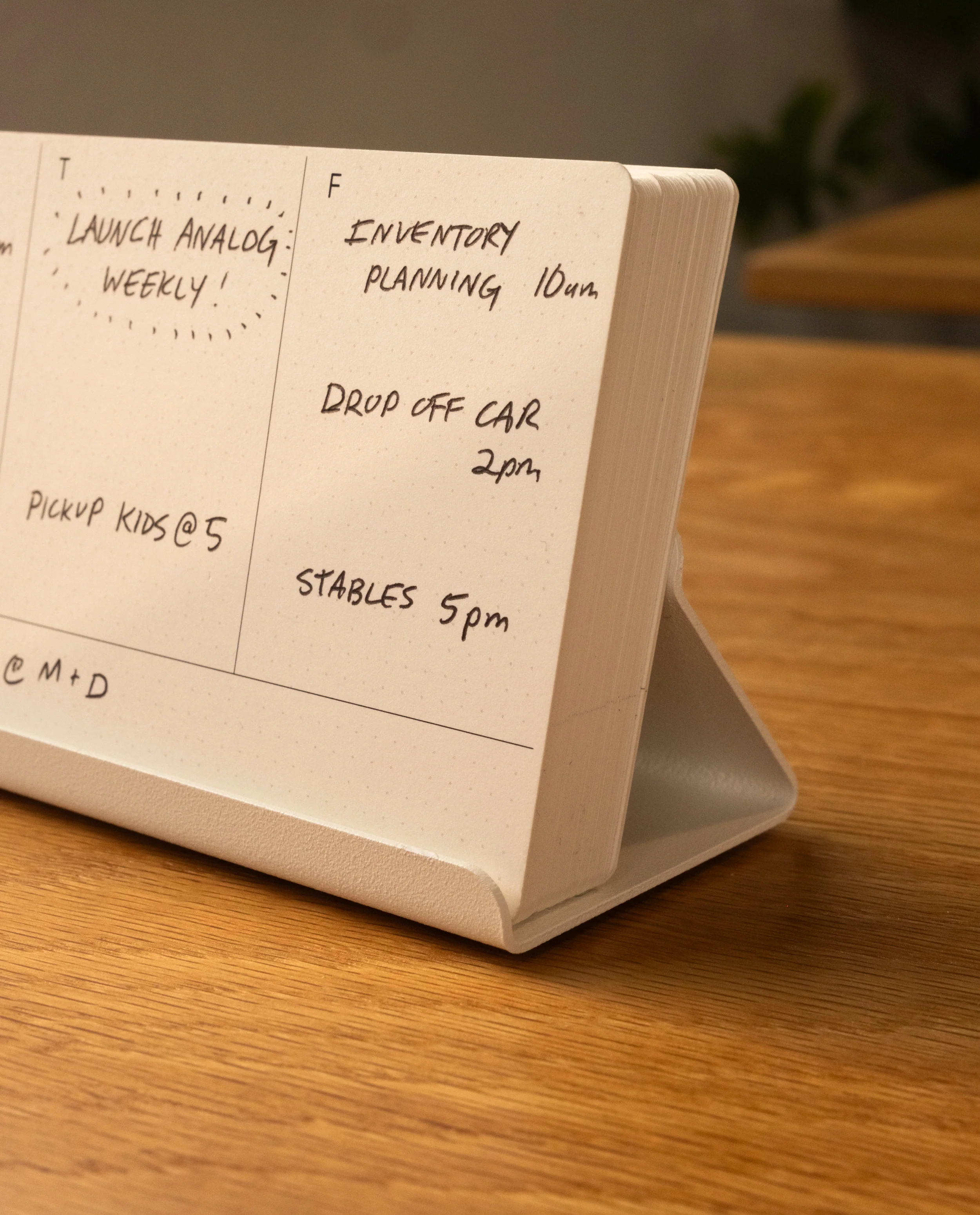 Analog Weekly Kit (White Steel)