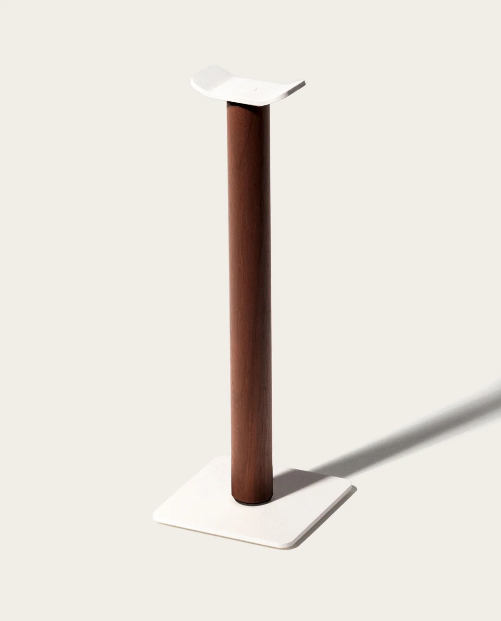 Gather Headphone Stand (1x1 - White/Walnut)