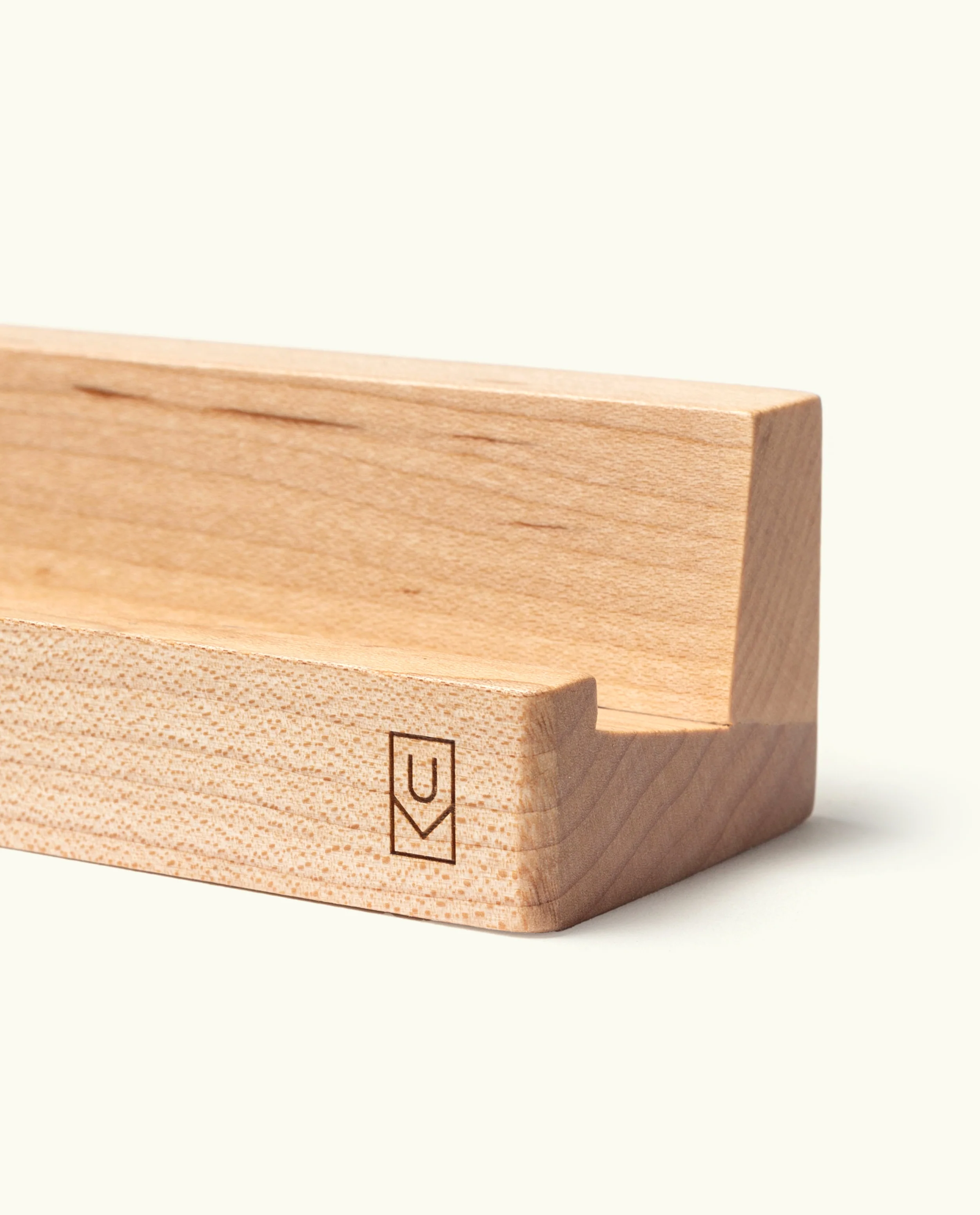 Analog Weekly Card Holder (Maple)