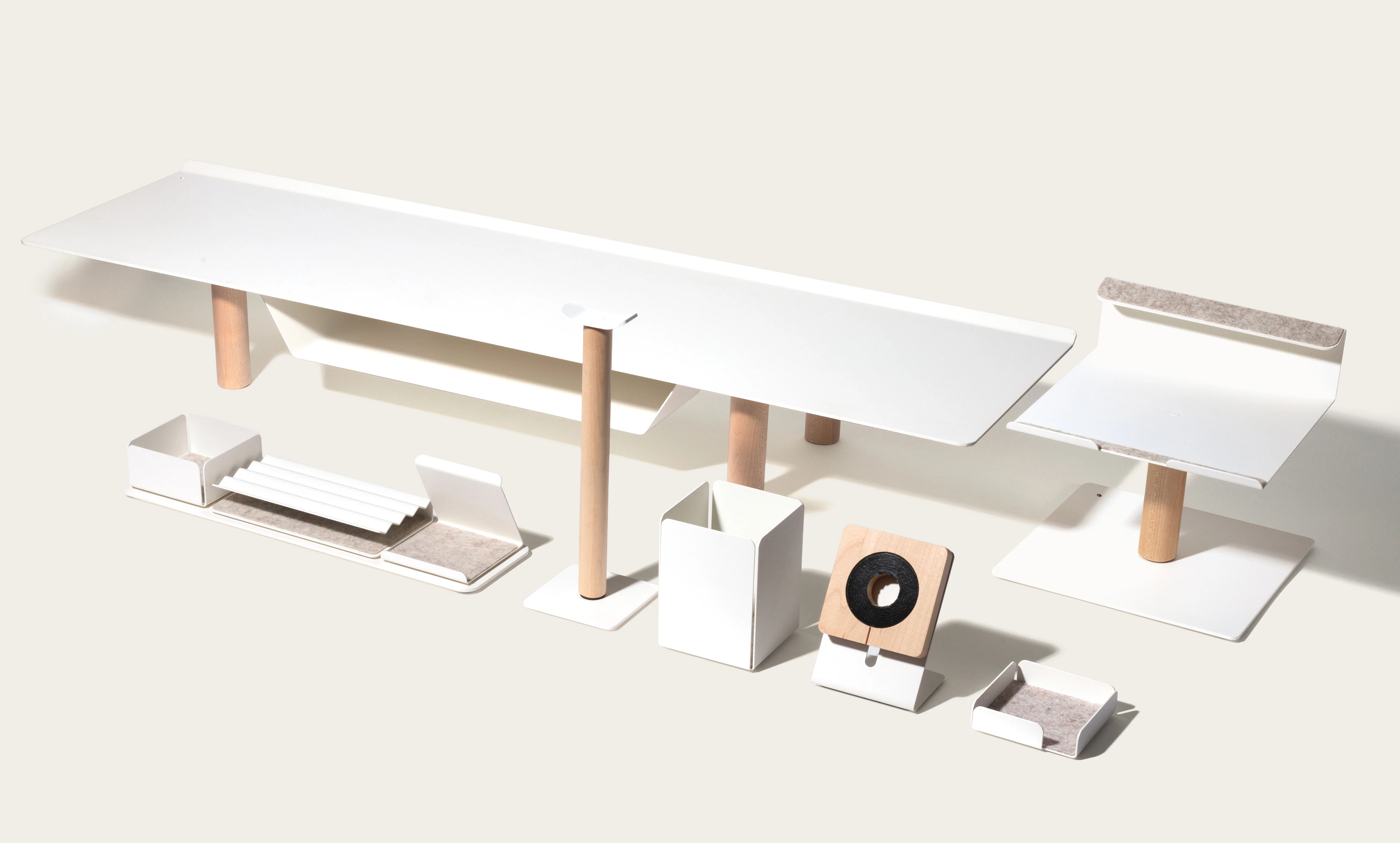 The Complete Gather Collection (White/Maple)