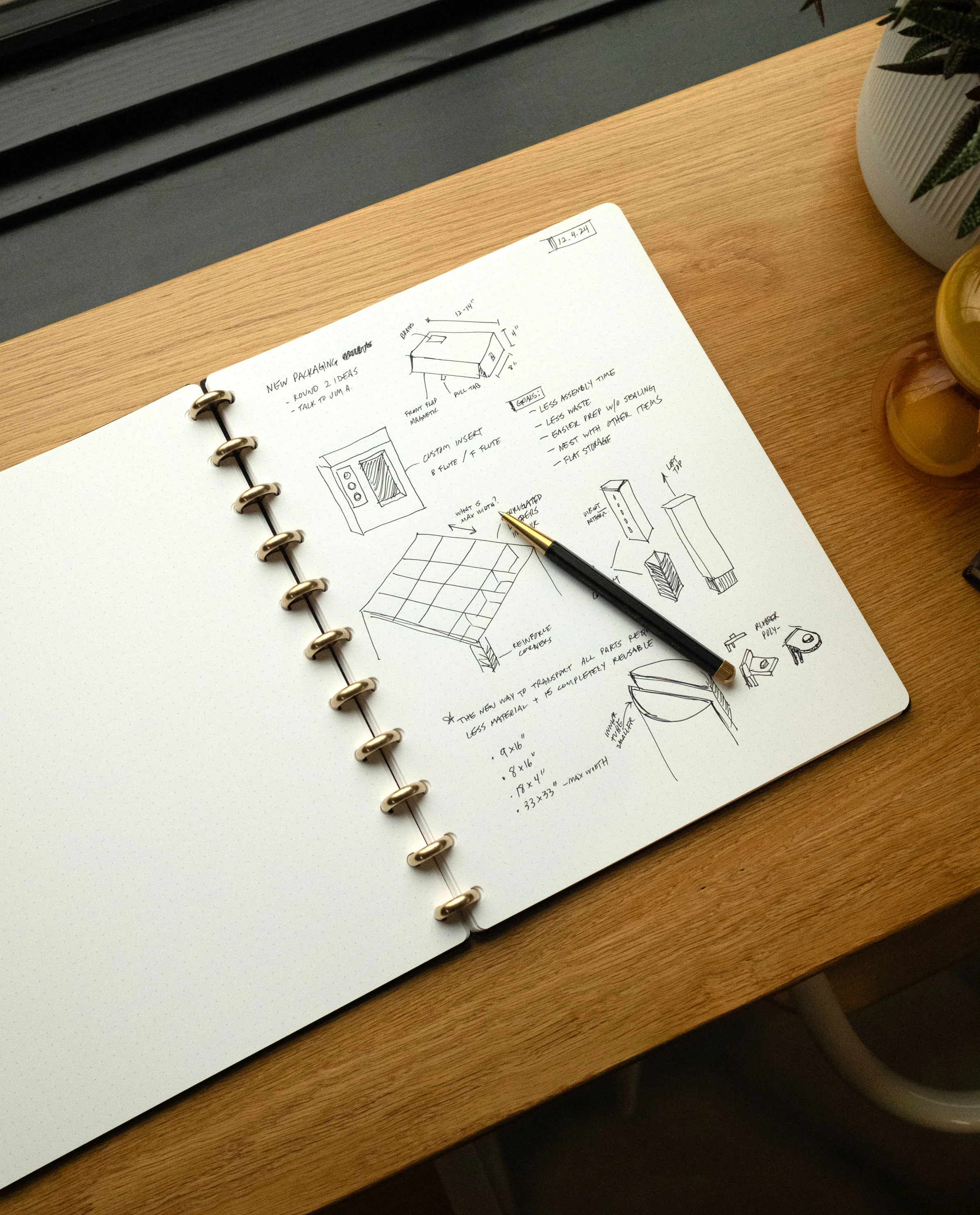 Discbound Heirloom Journal (Large 8.5