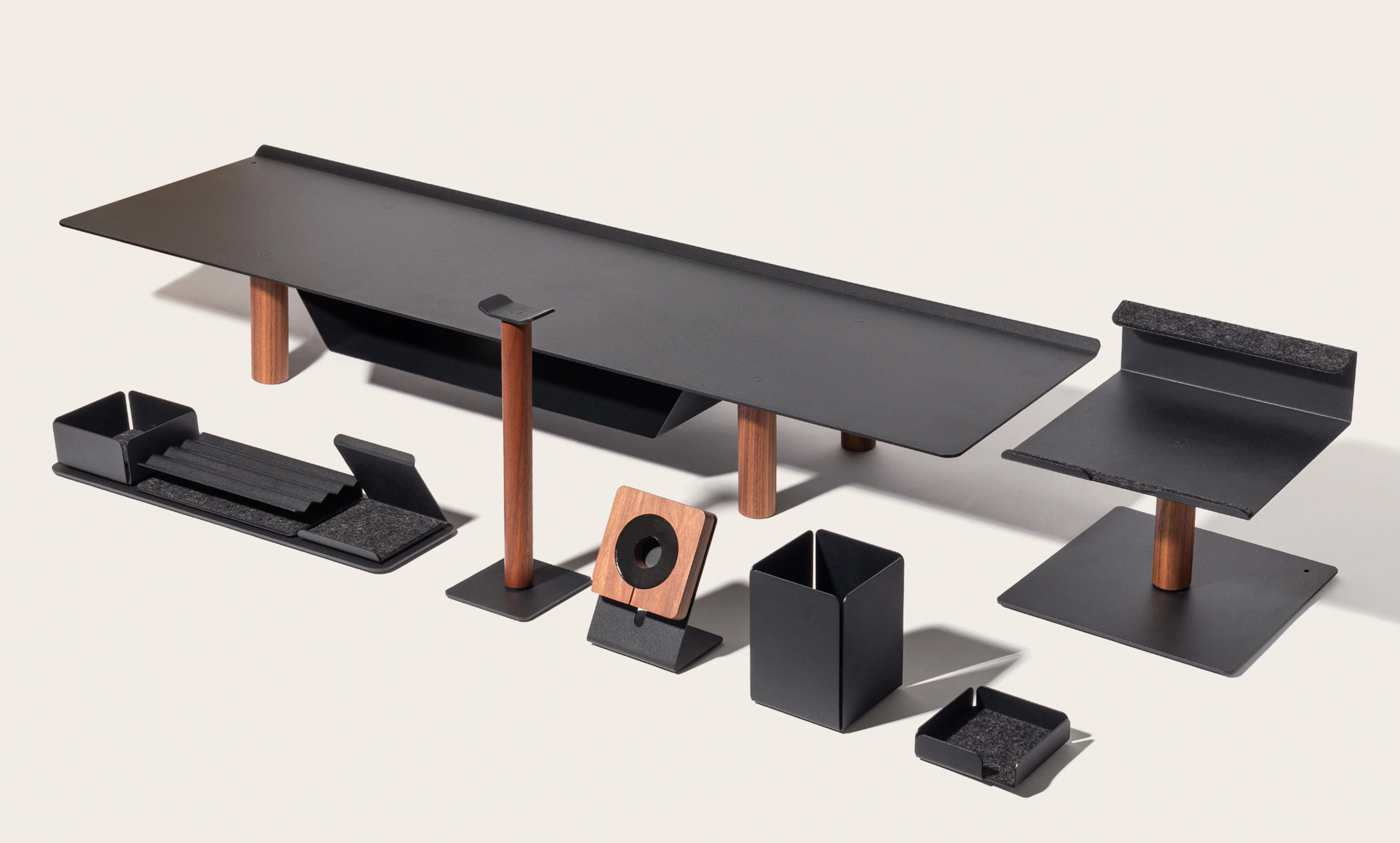 The Complete Gather Collection (Black/Walnut)