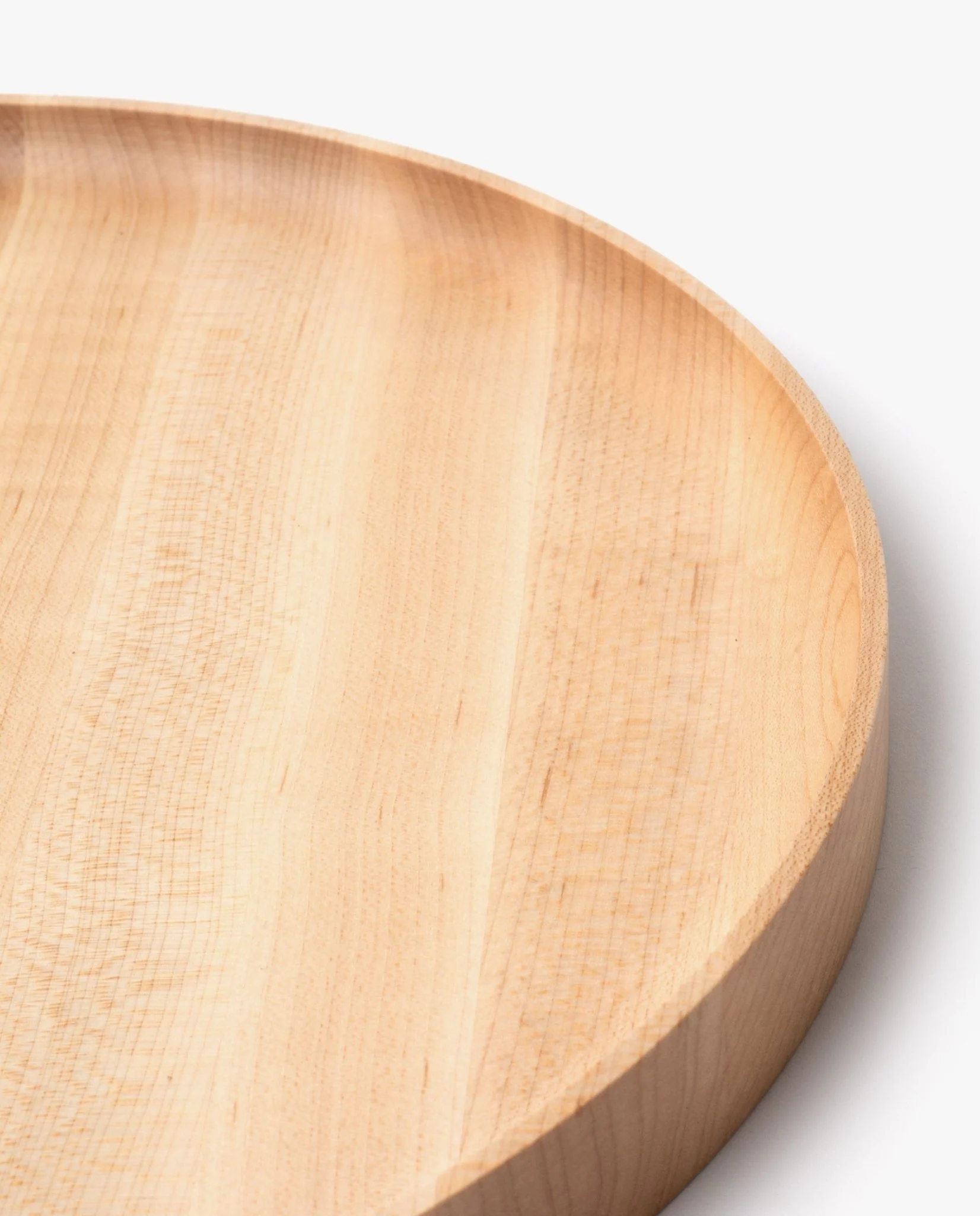 Round Valet Tray (Maple - XL)