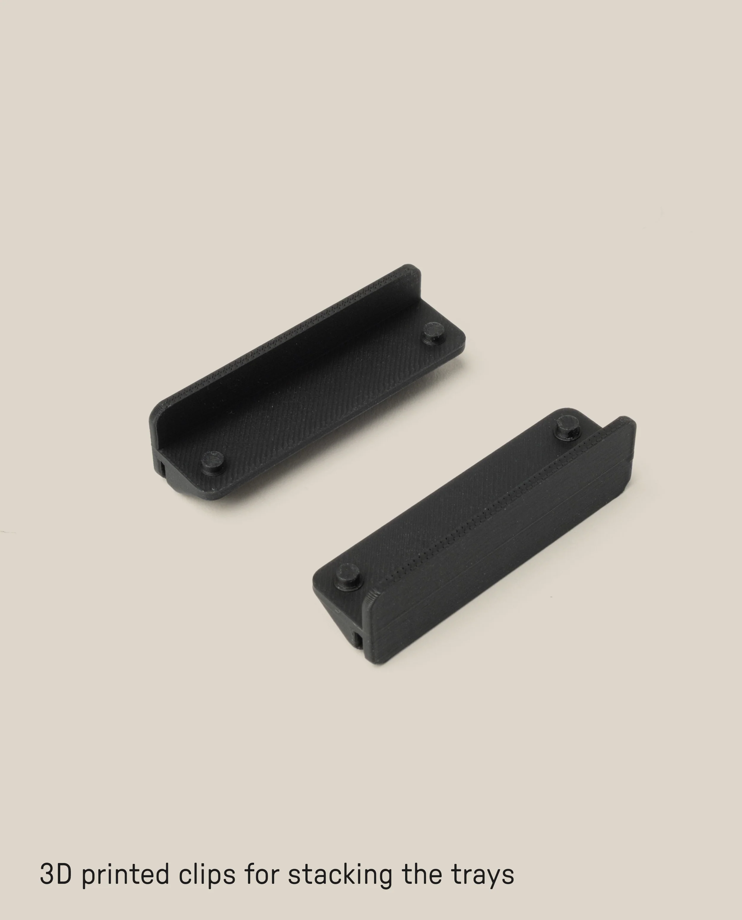 Bundle (Small Tray + Large Tray - Black Steel)