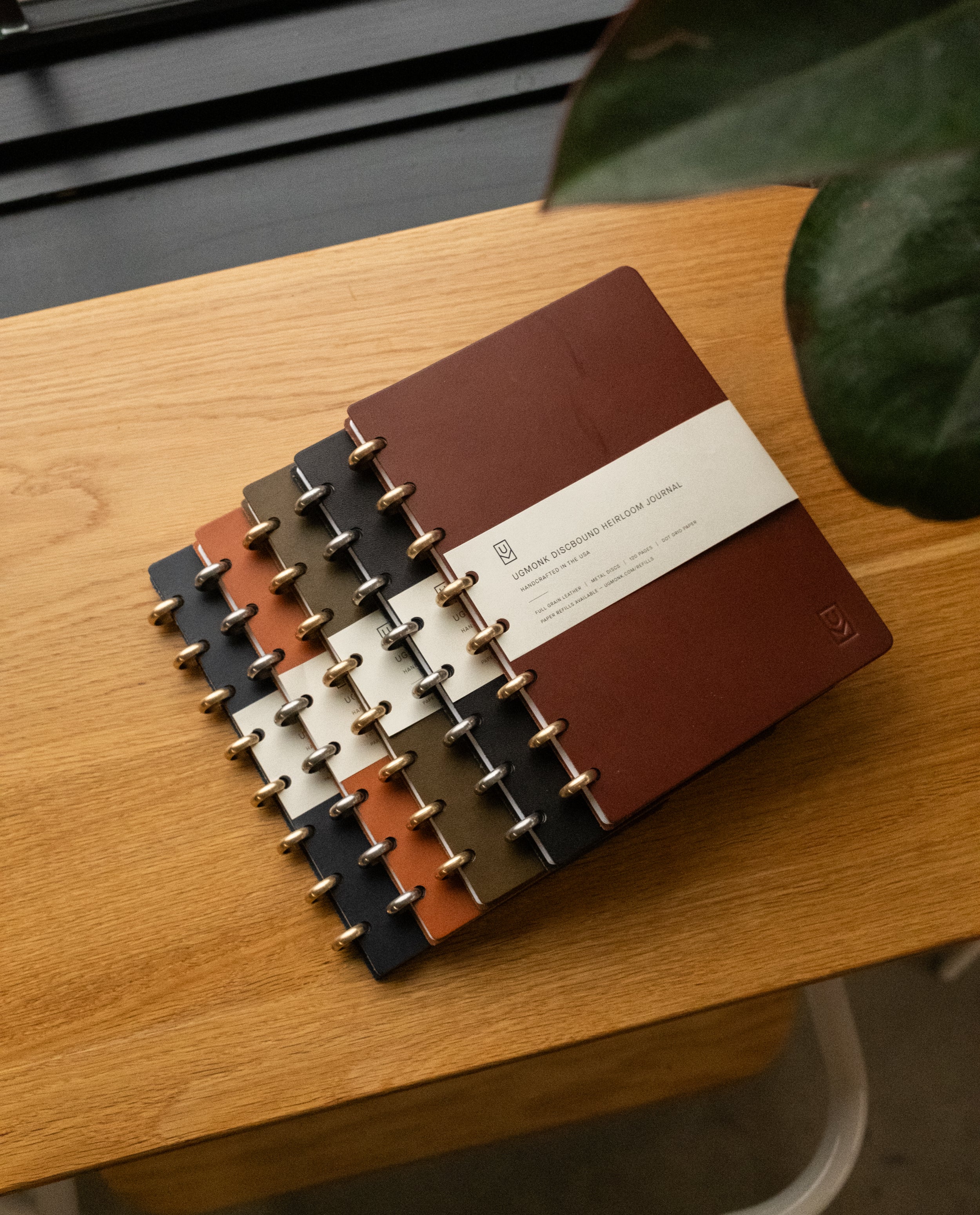 Discbound Heirloom Journal Bundle (Brown Leather 6