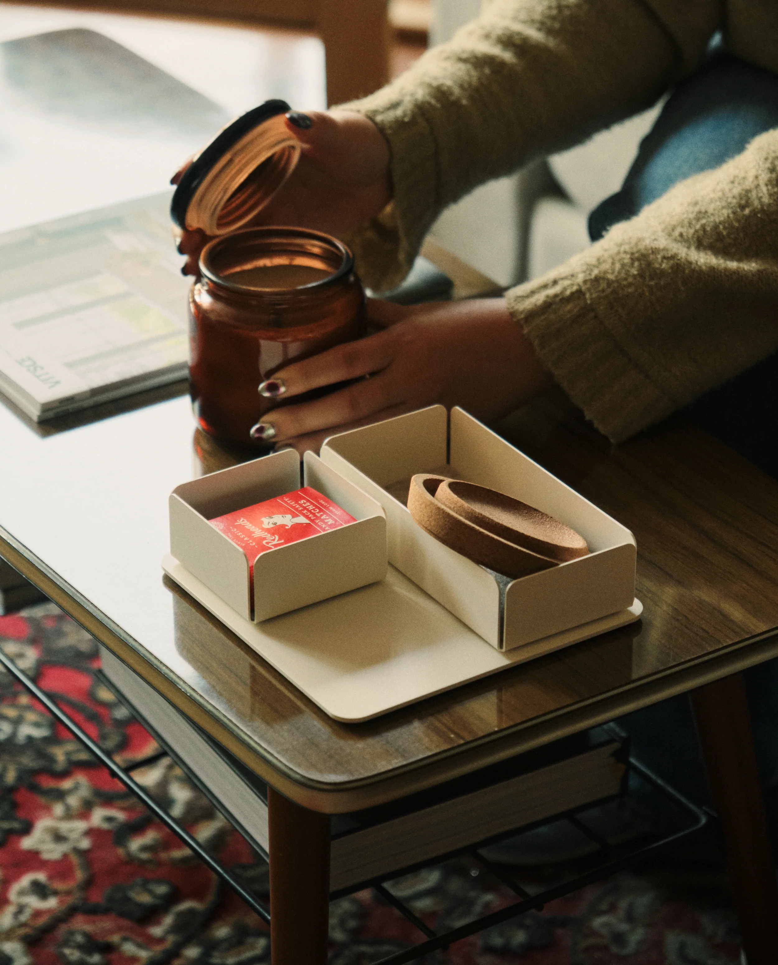 Gather Small Tray (1x1 - White)