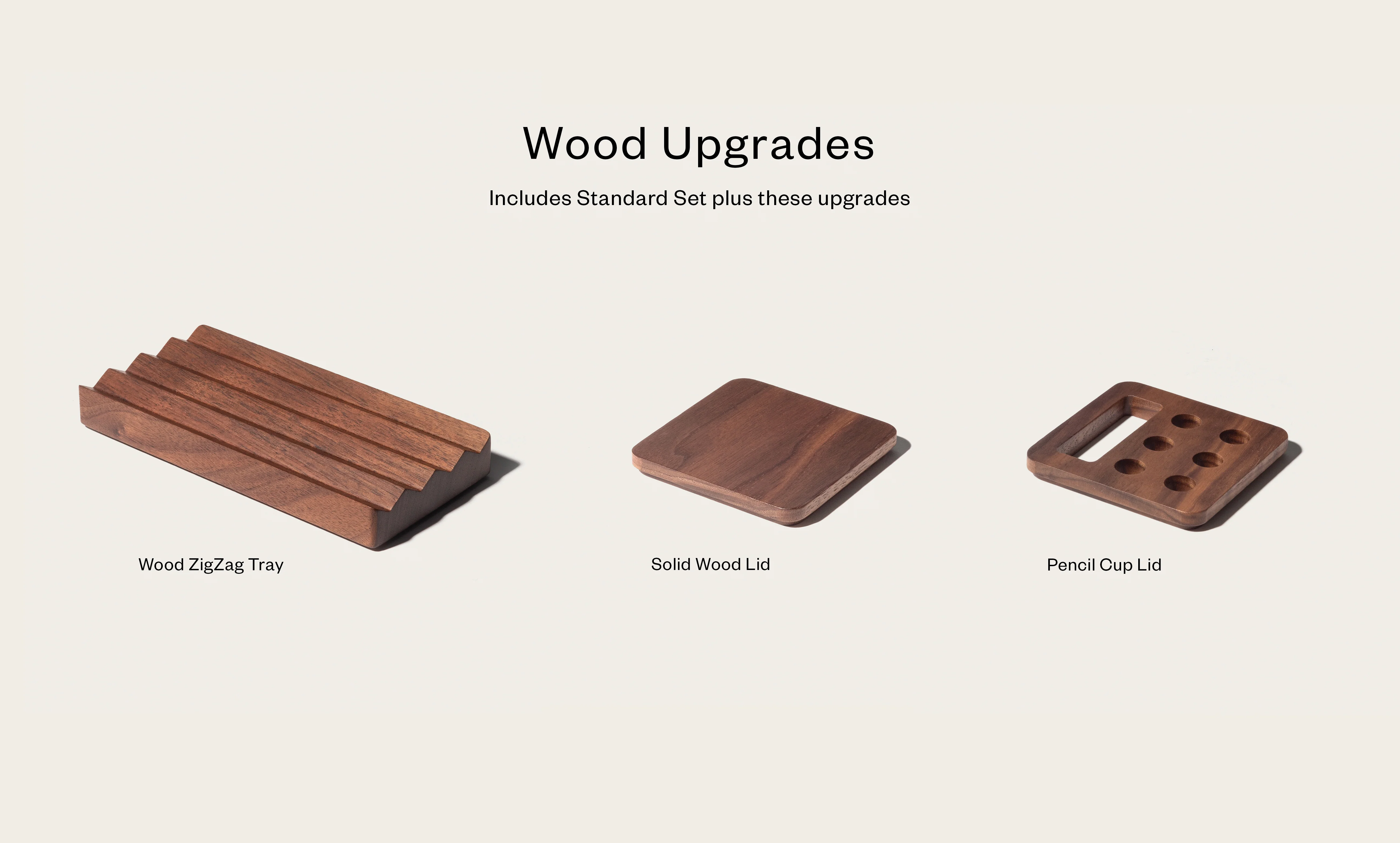 The Complete Gather Collection (White/Walnut)