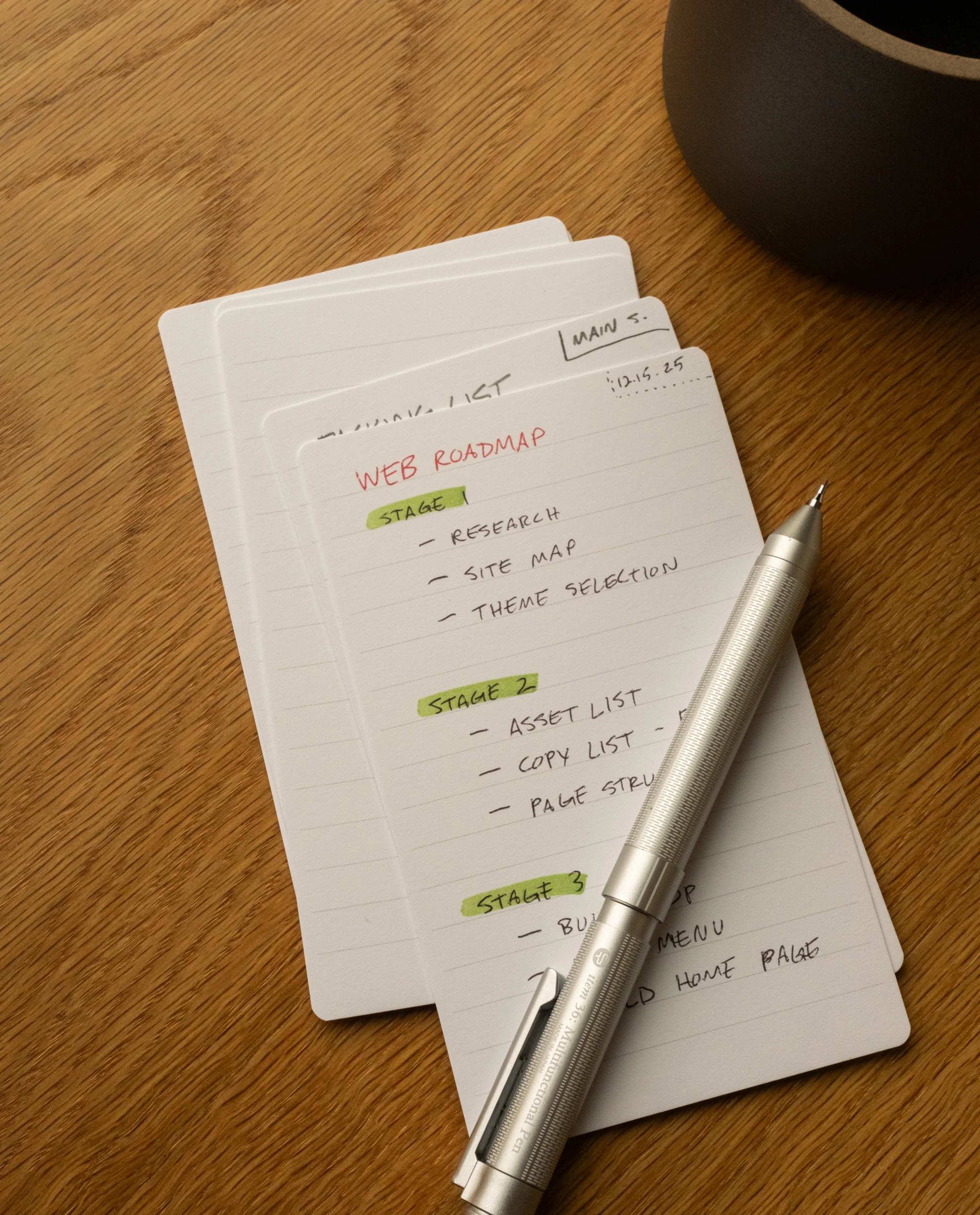 Analog - Lined Cards (3-Pack)