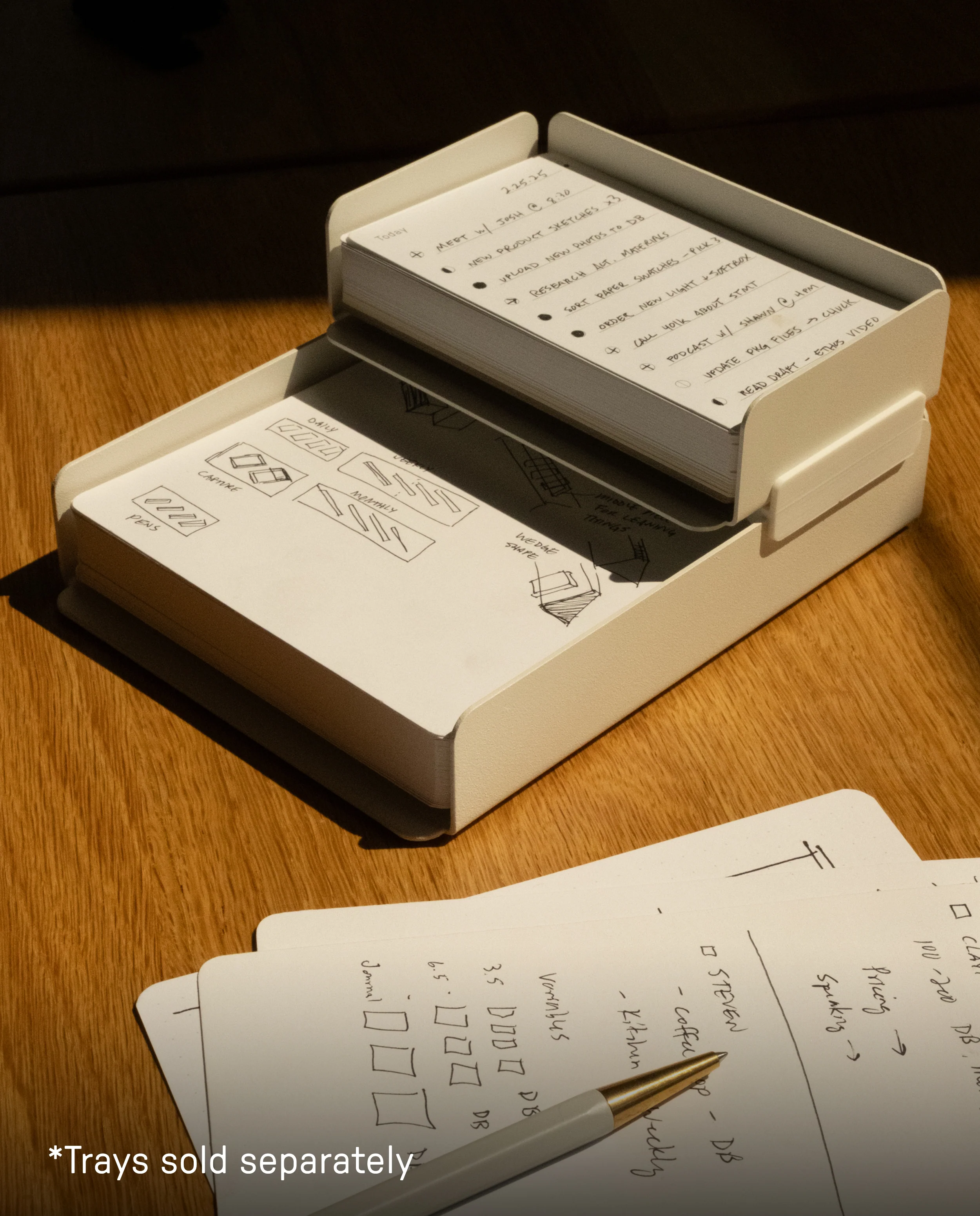 Tray Clips (White - Small)