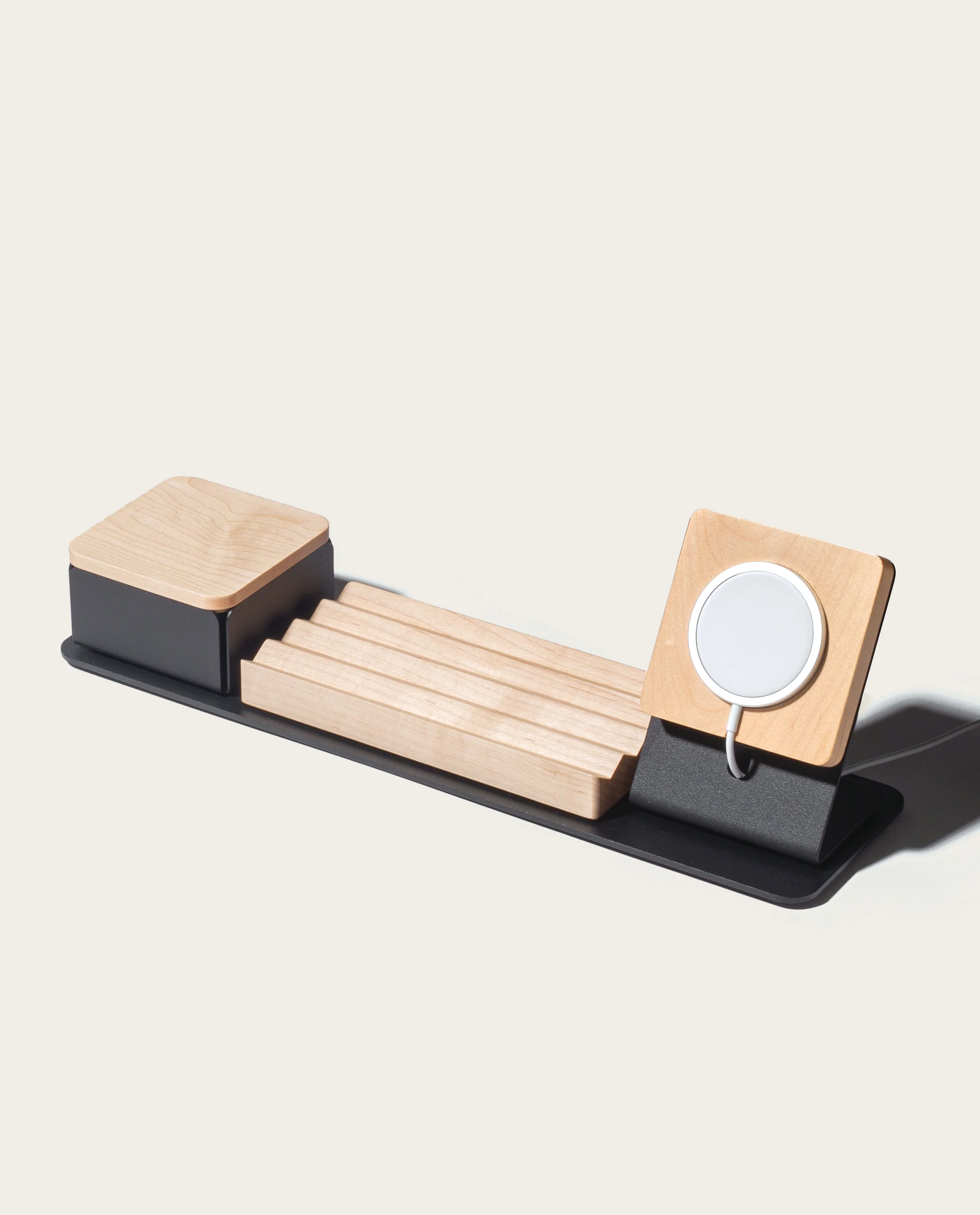 Gather 1x4 Premium Organizer Set (Black/Maple)