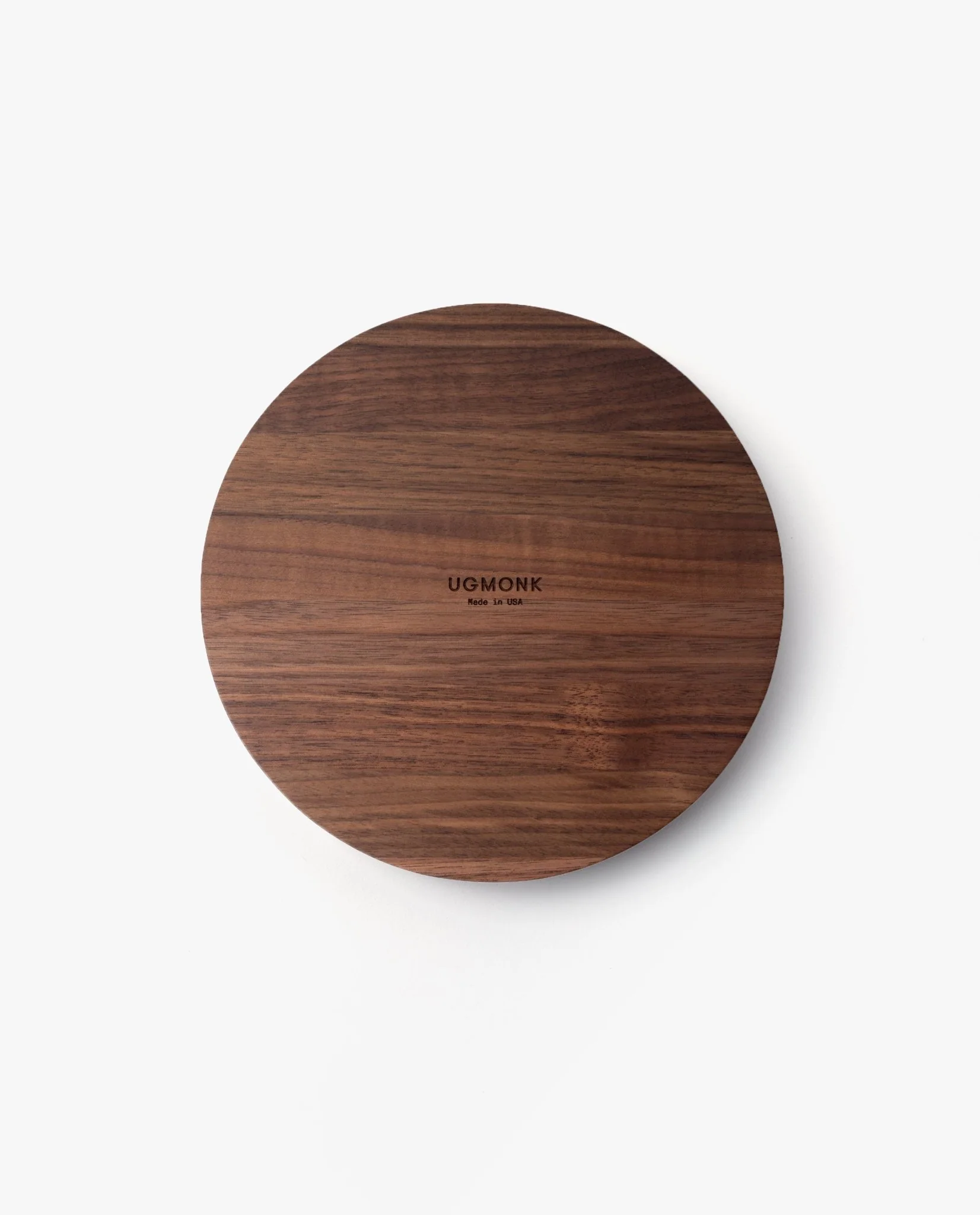 Round Valet Tray (Walnut - Medium)