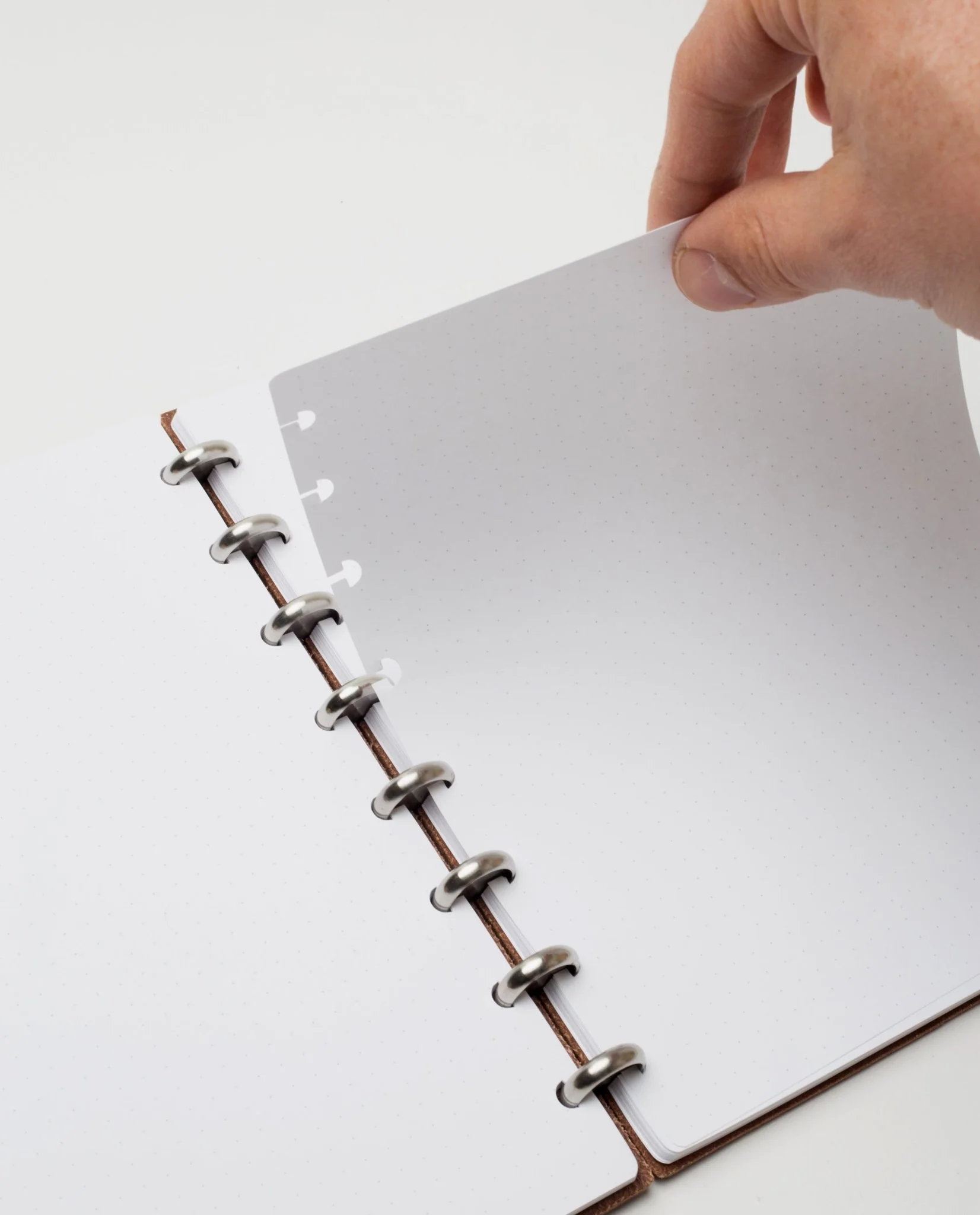 Discbound Heirloom Journal Bundle (Brown Leather 6